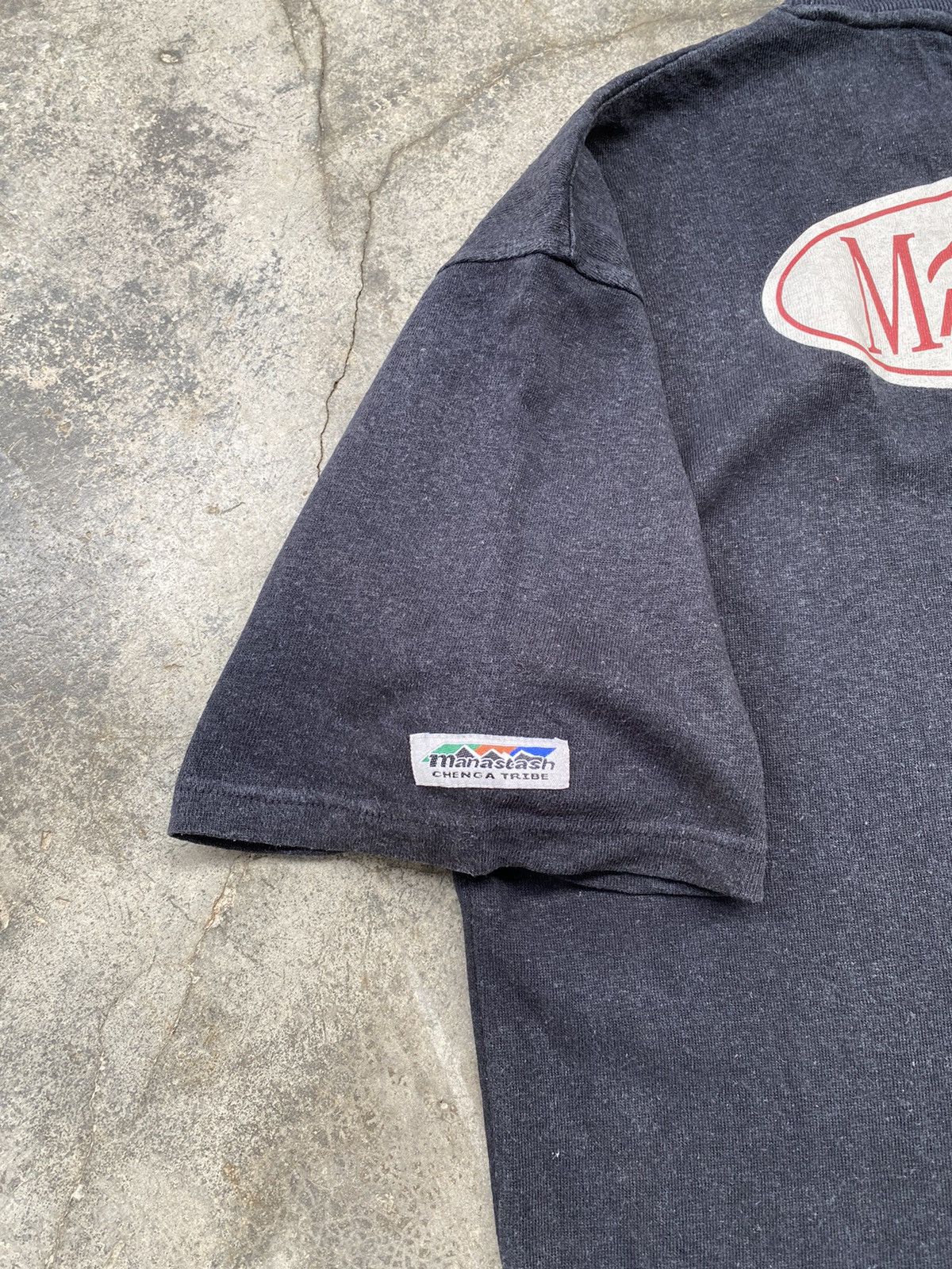 Manastash Vintage Manastash Big Logo Hemp Tees Size US L / EU 52-54 / 3 - 7 Thumbnail