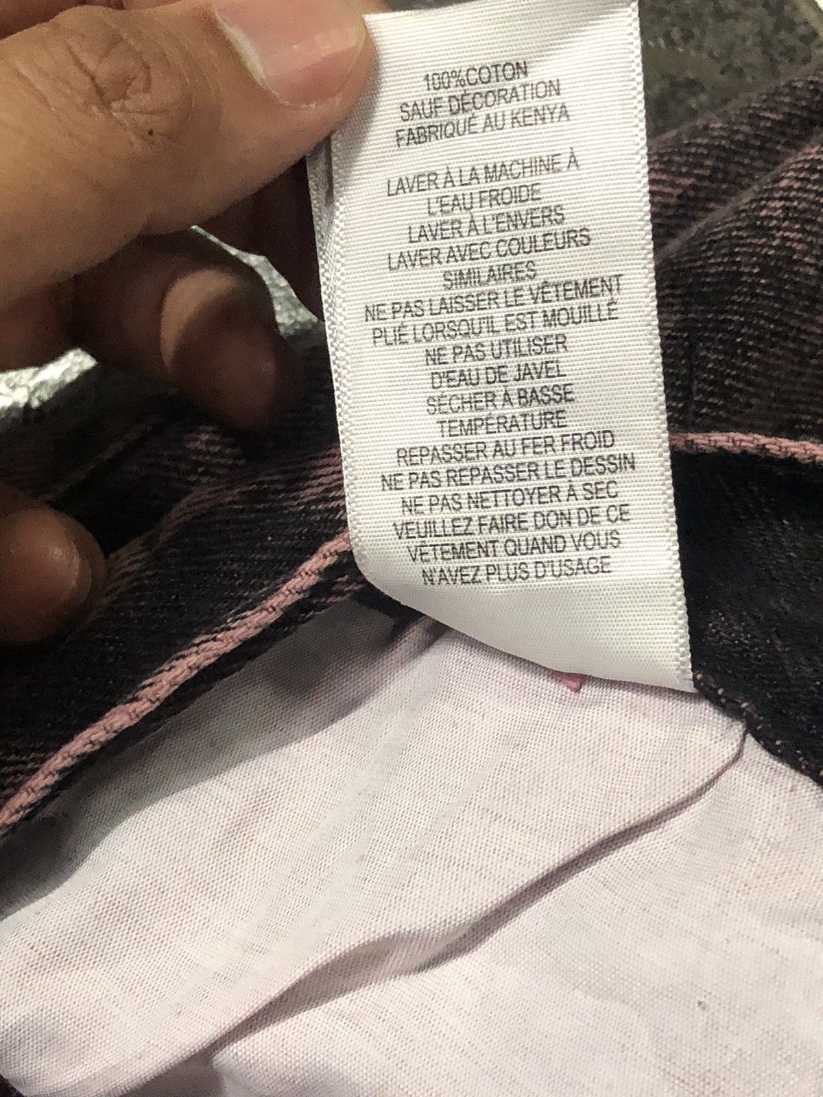 Levi's Levis 502 Regular Taper Purple Acid Wash Denim Size US 31 - 21 Thumbnail
