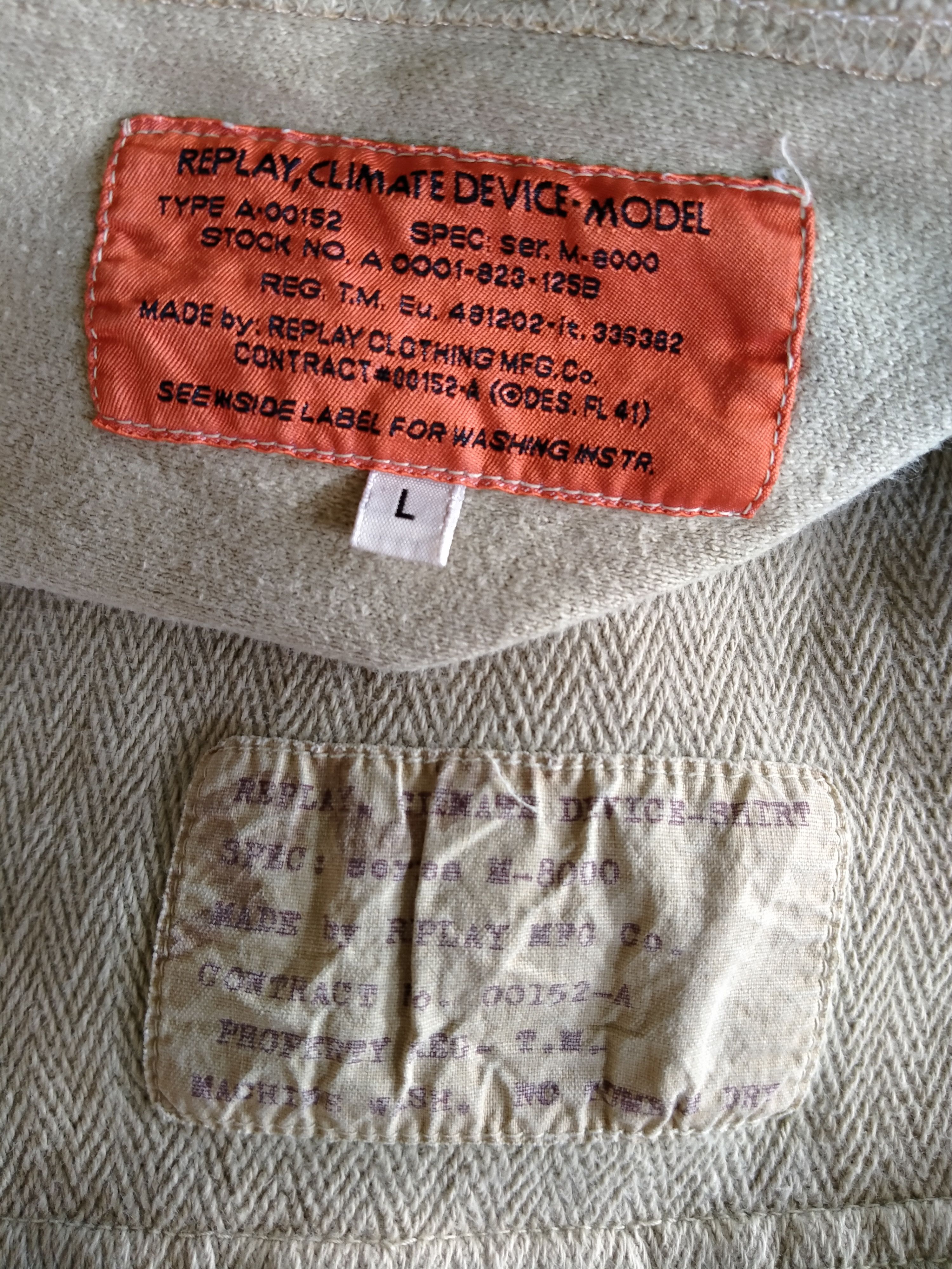 Replay Vintage Replay Inspired by HBT 50s Size US L / EU 52-54 / 3 - 6 Thumbnail