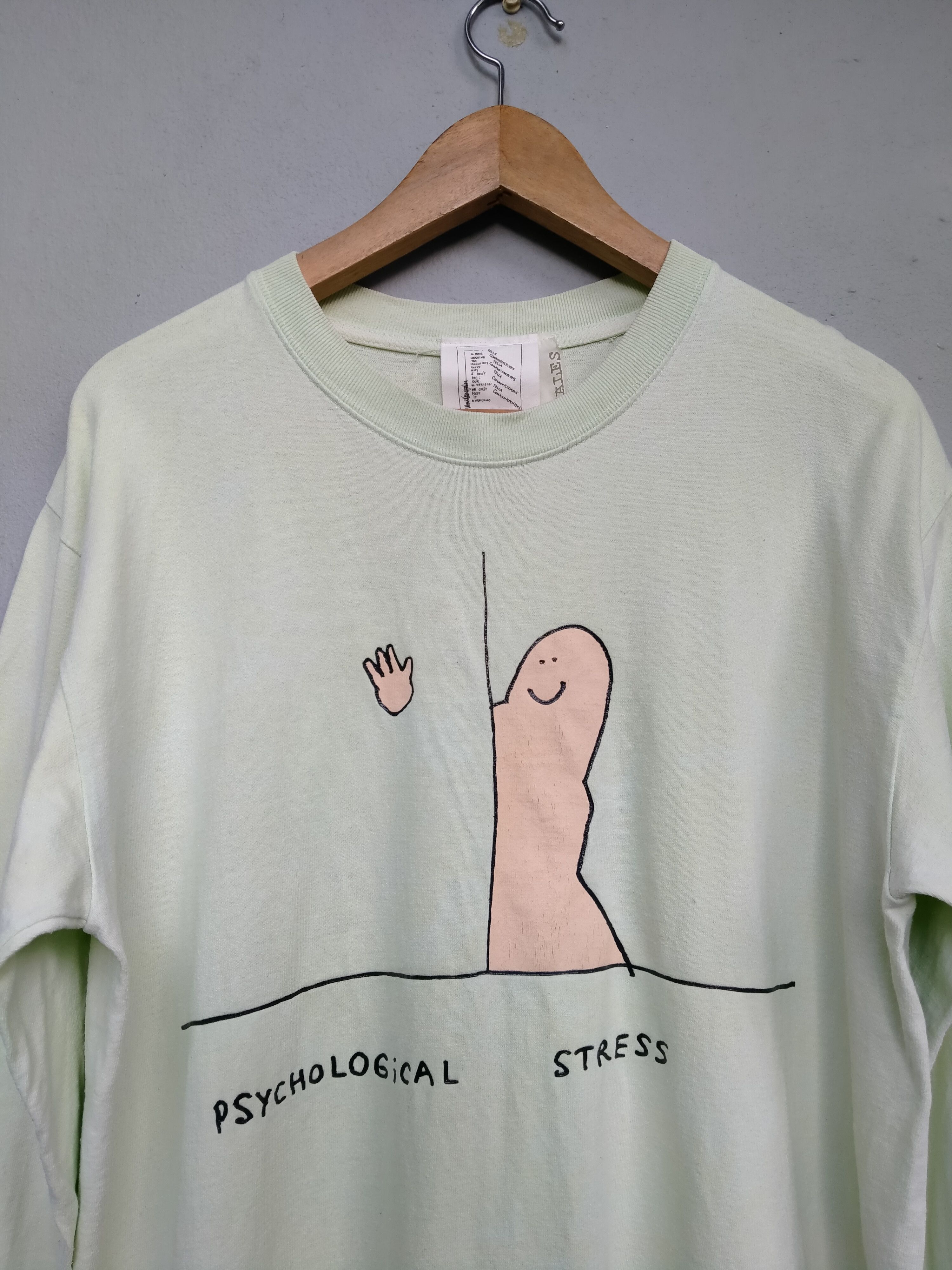 Hook-Ups Vintage 2004 Mark Gonzales Psychologically Stress Size US XL / EU 56 / 4 - 3 Thumbnail