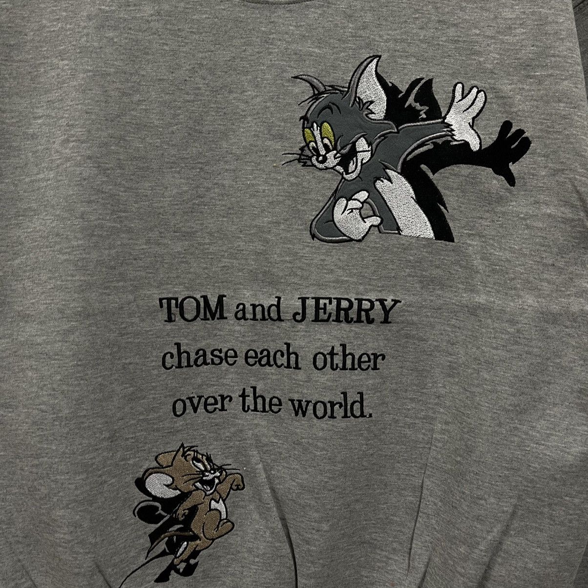 Cartoon Network Vintage tom and jerry sweatshirt embroided Size US M / EU 48-50 / 2 - 2 Thumbnail