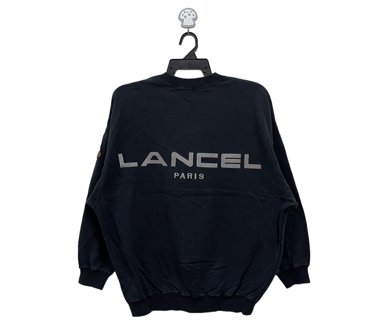 Japanese Brand Vintage lancel sweatshirt spellout big logo Size US L / EU 52-54 / 3 - 1 Thumbnail