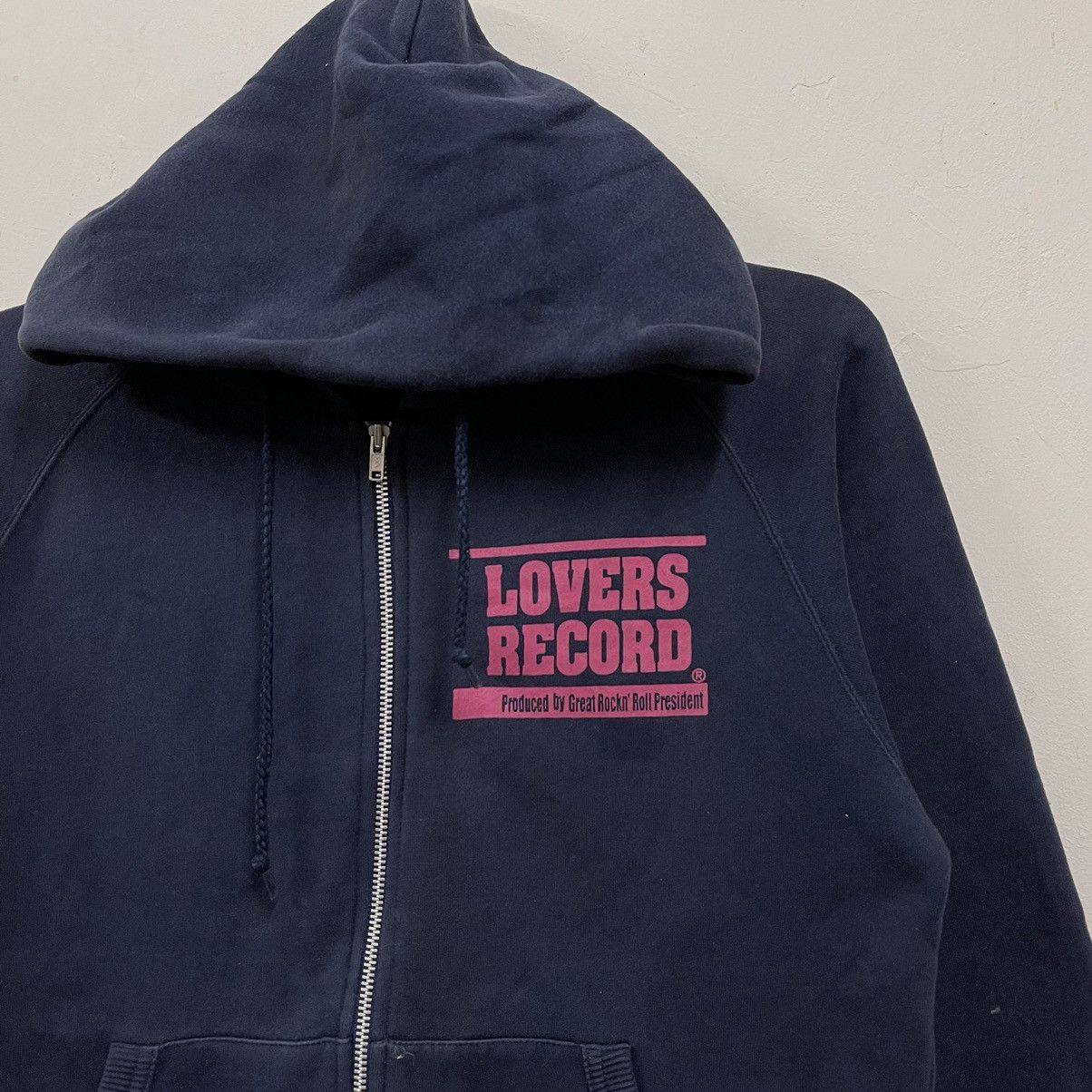 Japanese Brand Lovers record by superlover hoodie japanese brand Size US M / EU 48-50 / 2 - 3 Thumbnail