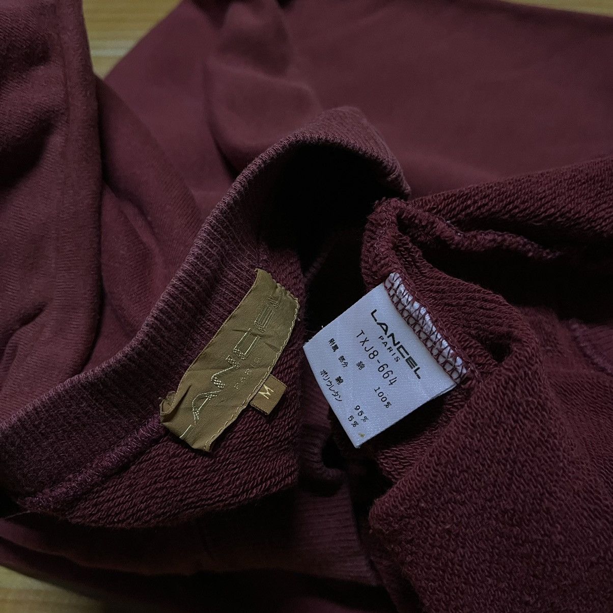 Lancel Vintage lancel sweatshirt spellout pullover japanese brand Size US XL / EU 56 / 4 - 4 Thumbnail