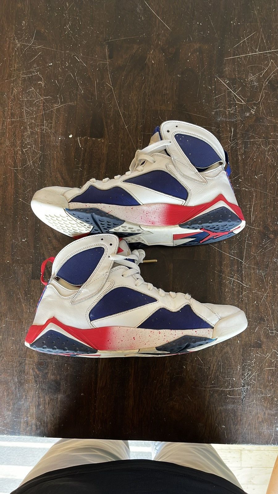 Jordan Brand × Nike 2016 Air Jordan 7 Retro Tinker Alternate Shoes Size US 12 / EU 45 - 2 Thumbnail