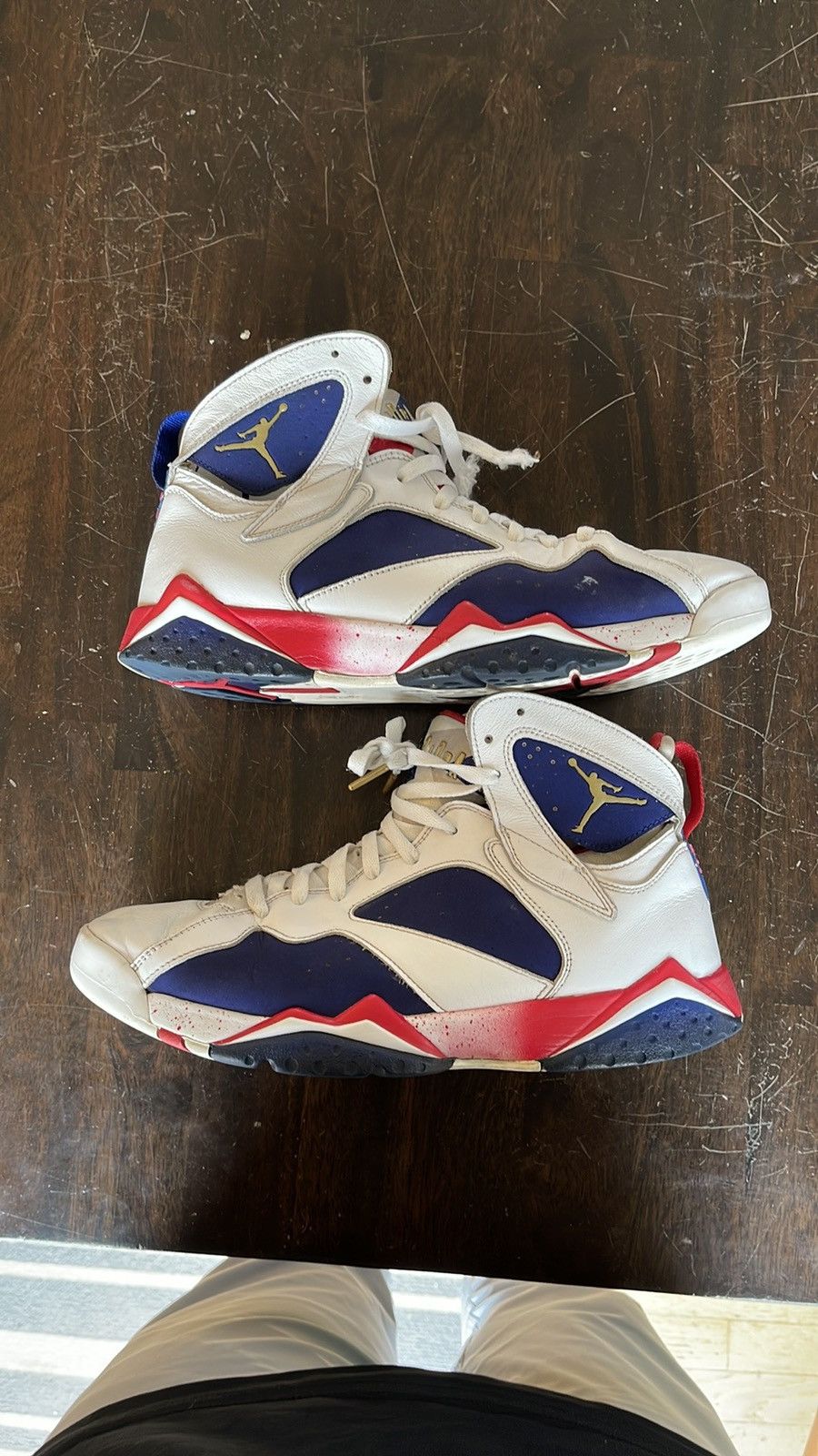Jordan Brand × Nike 2016 Air Jordan 7 Retro Tinker Alternate Shoes Size US 12 / EU 45 - 1 Thumbnail