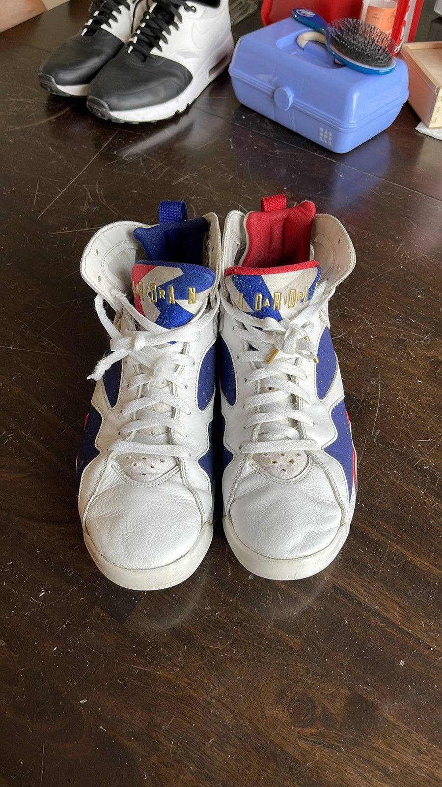Jordan Brand × Nike 2016 Air Jordan 7 Retro Tinker Alternate Shoes Size US 12 / EU 45 - 10 Thumbnail