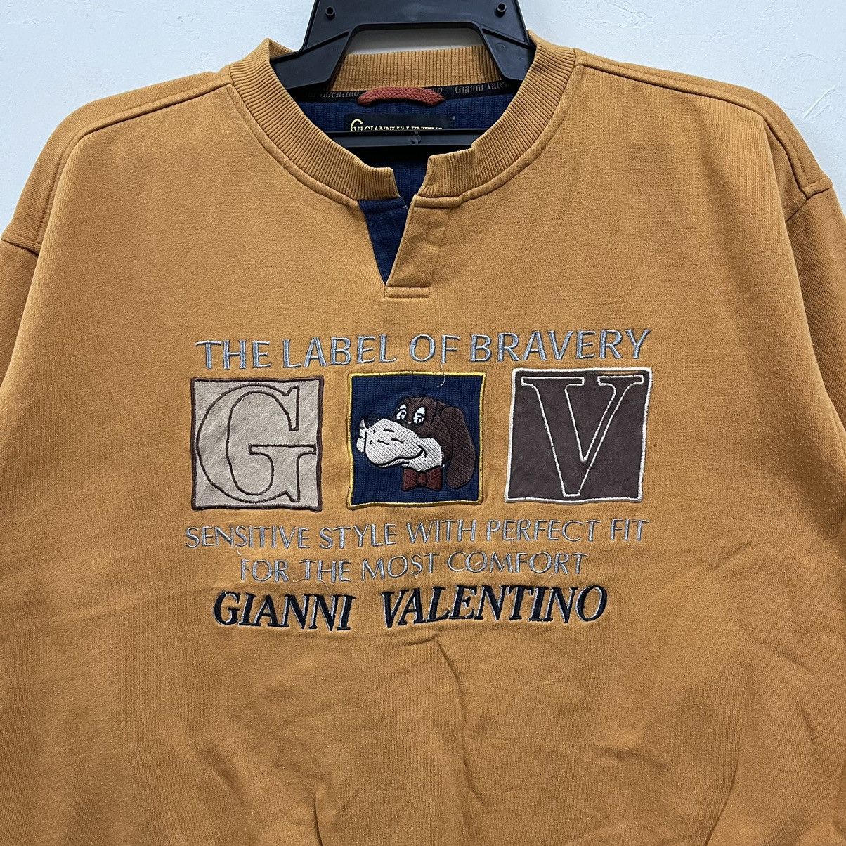 Gianni Valentino Vintage gianni valentino sweatshirt pullover Size US M / EU 48-50 / 2 - 2 Thumbnail