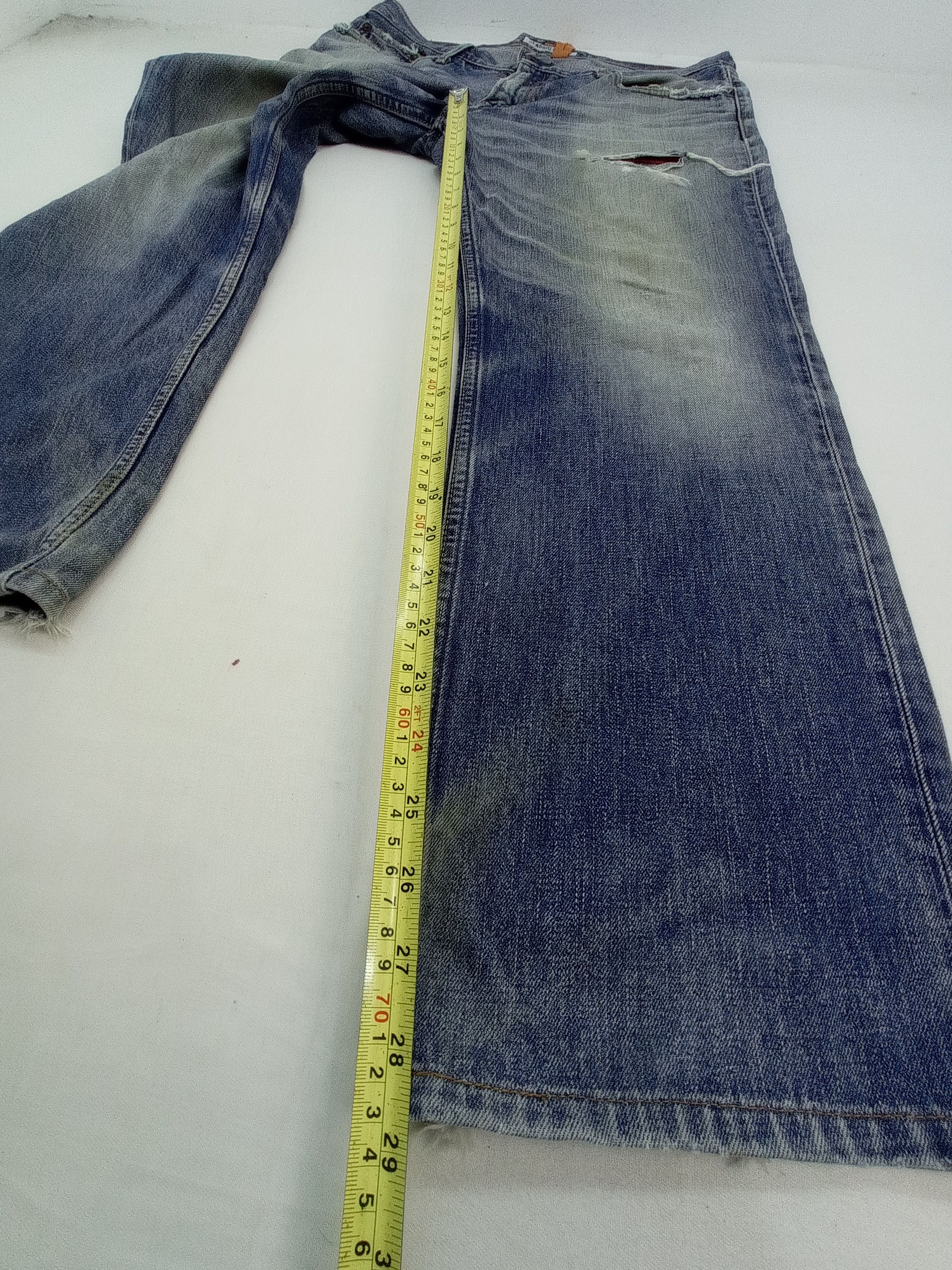 Levi's Vintage Levi's 502 Distressed Denim Pants Size US 36 / EU 52 - 17 Thumbnail