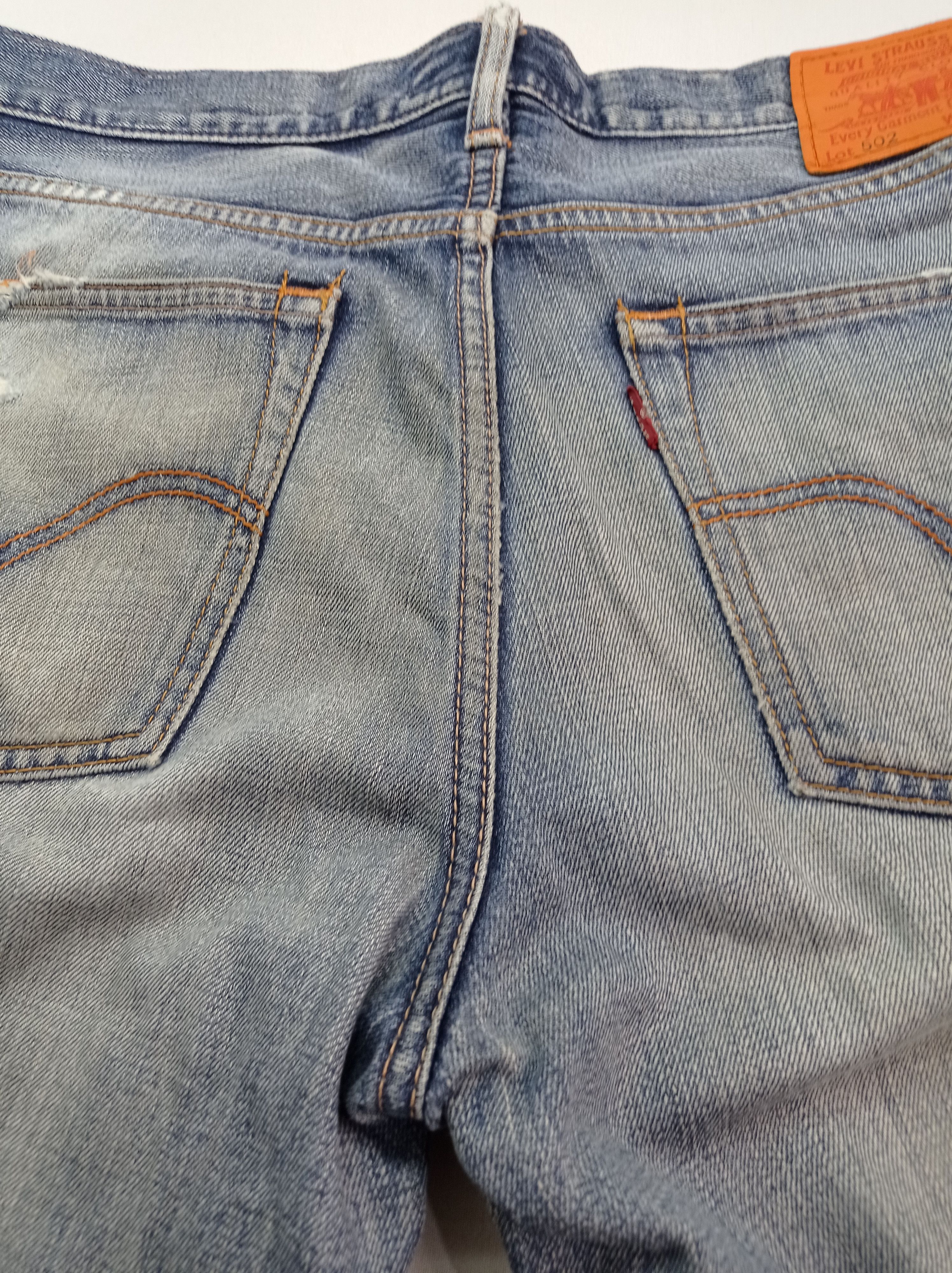 Levi's Vintage Levi's 502 Distressed Denim Pants Size US 36 / EU 52 - 13 Thumbnail