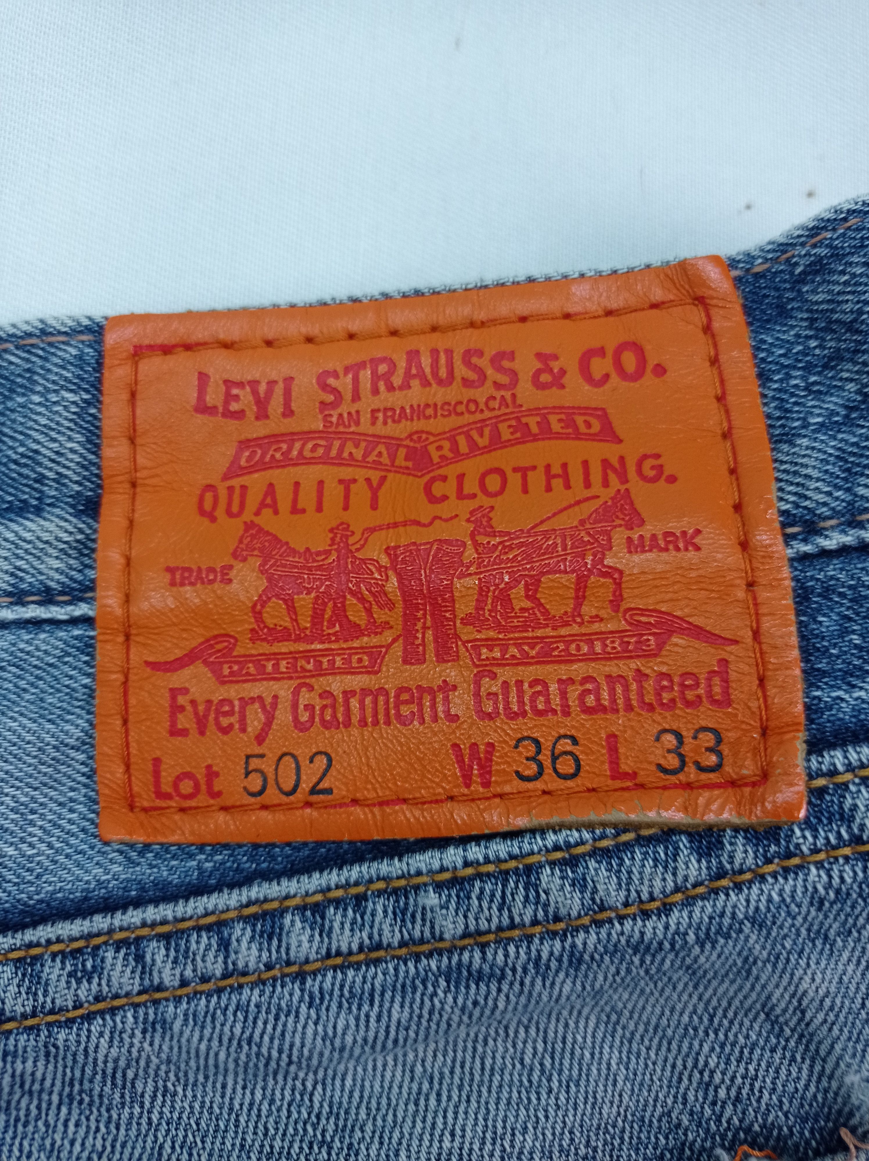 Levi's Vintage Levi's 502 Distressed Denim Pants Size US 36 / EU 52 - 11 Thumbnail