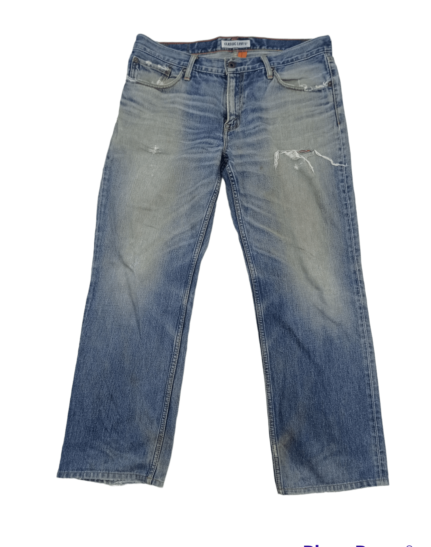 Levi's Vintage Levi's 502 Distressed Denim Pants Size US 36 / EU 52 - 1 Thumbnail