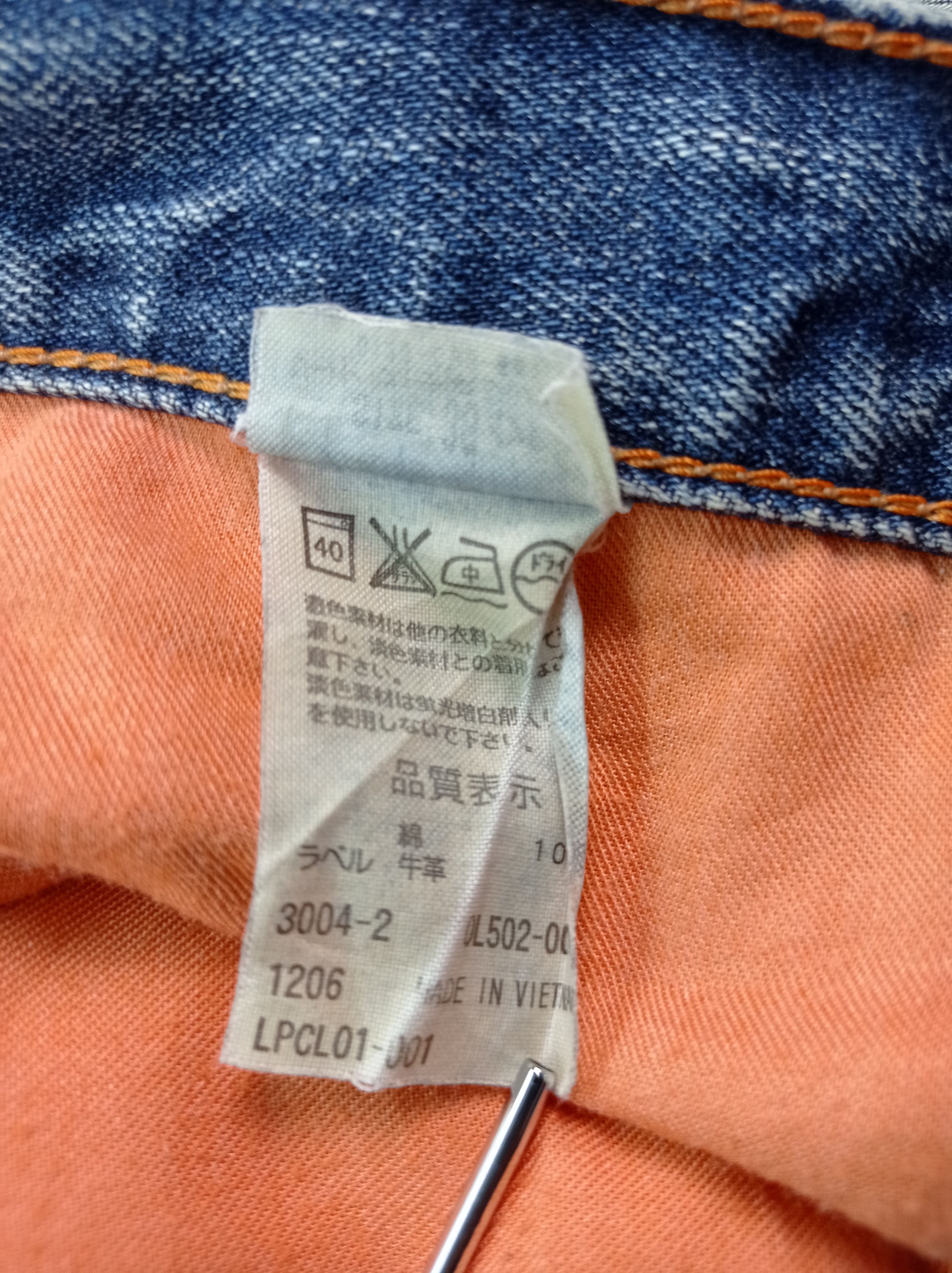 Levi's Vintage Levi's 502 Distressed Denim Pants Size US 36 / EU 52 - 4 Thumbnail