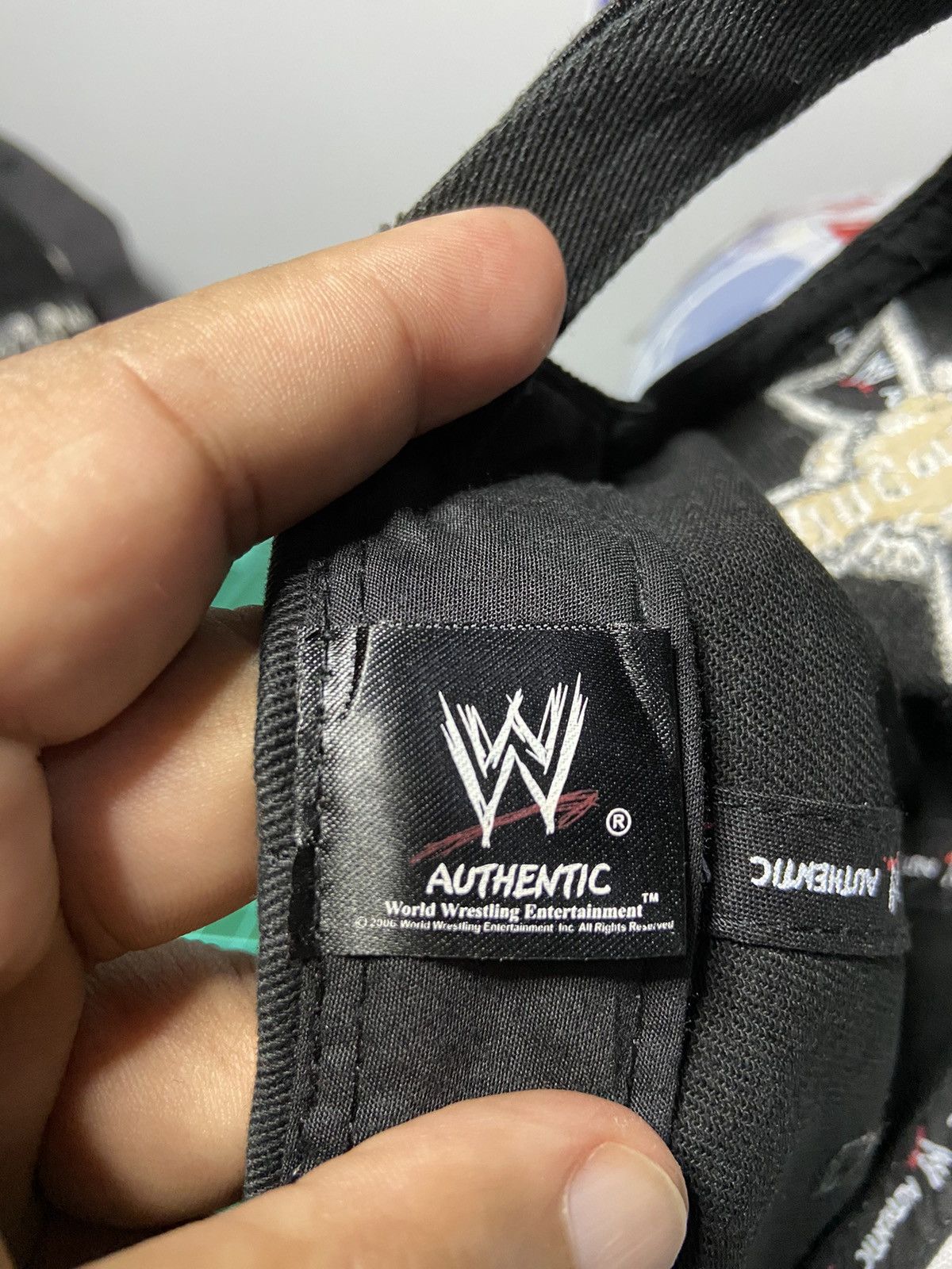 WWE WWE TRIPLE H AUTHENTIC 2006 BLACK CAP HAT Size ONE SIZE - 8 Thumbnail
