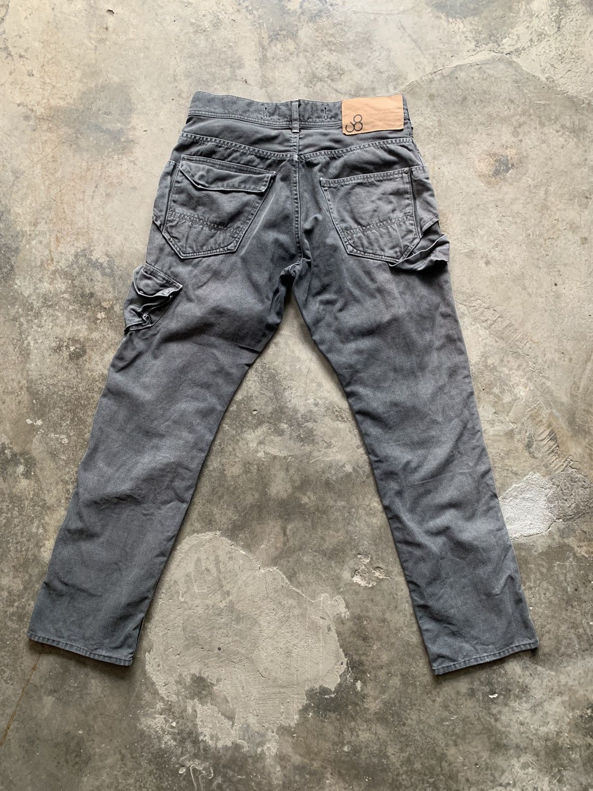 Japanese Brand × Johnbull John Bull Dark Grey Denim 5 Pockets Size US 31 - 2 Thumbnail
