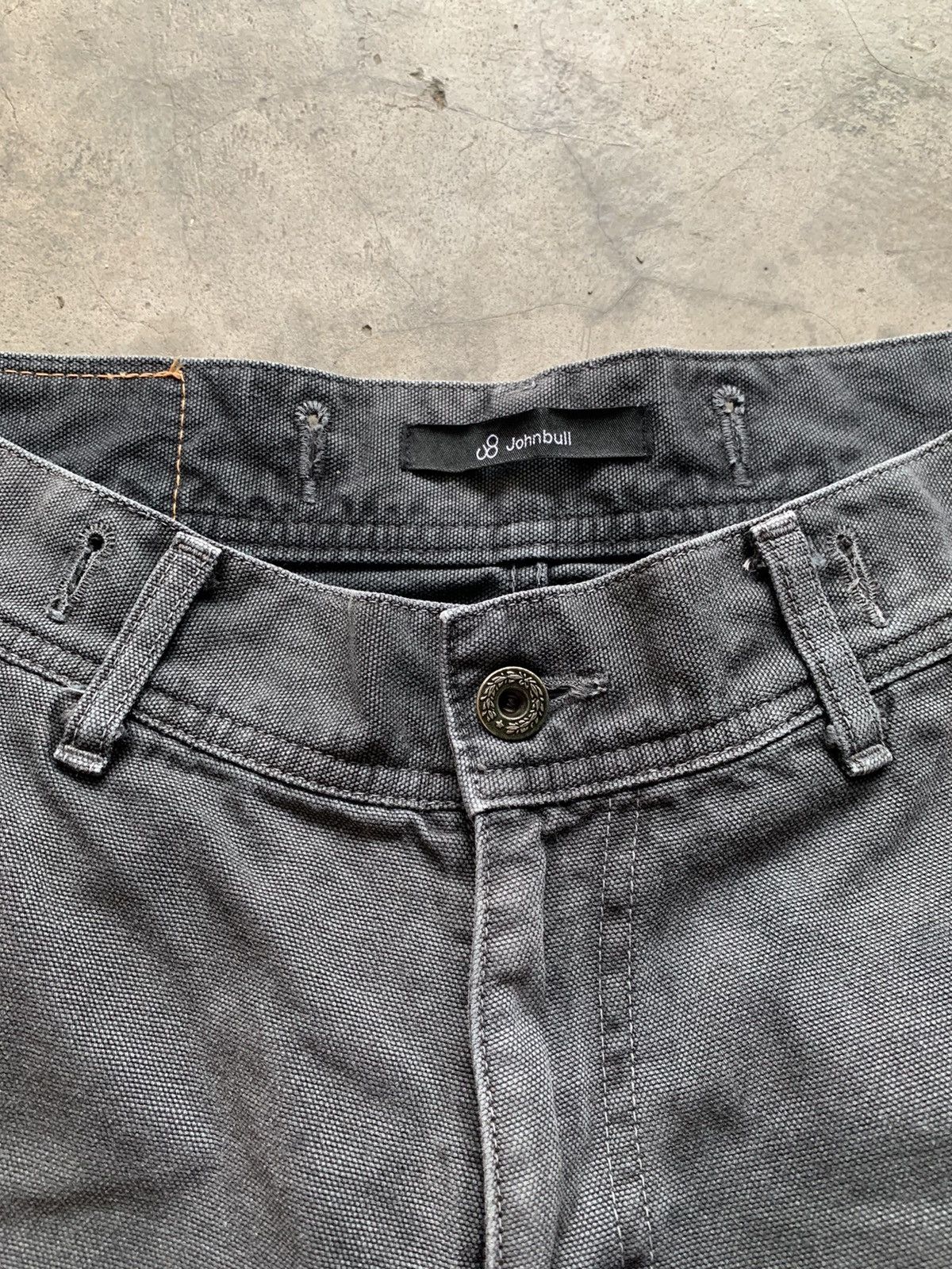Japanese Brand × Johnbull John Bull Dark Grey Denim 5 Pockets Size US 31 - 5 Thumbnail