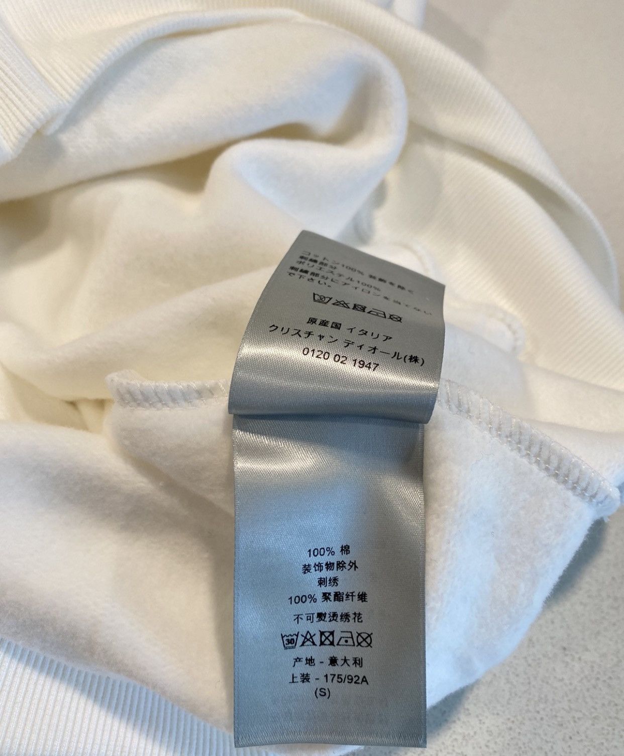 Dior Dior x Kenny scharf logo hoodie Size US S / EU 44-46 / 1 - 7 Thumbnail