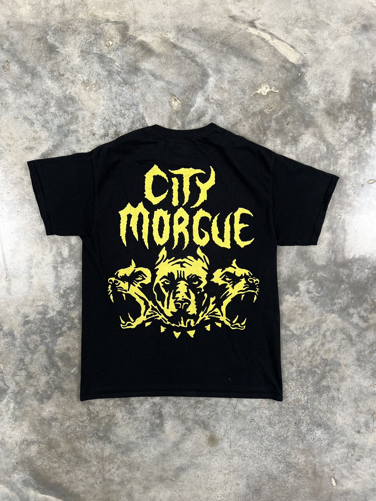 Other City Morgue Lightning Thunder Reaper Tour Tee Black Large ❄️ Size US L / EU 52-54 / 3 - 3 Thumbnail