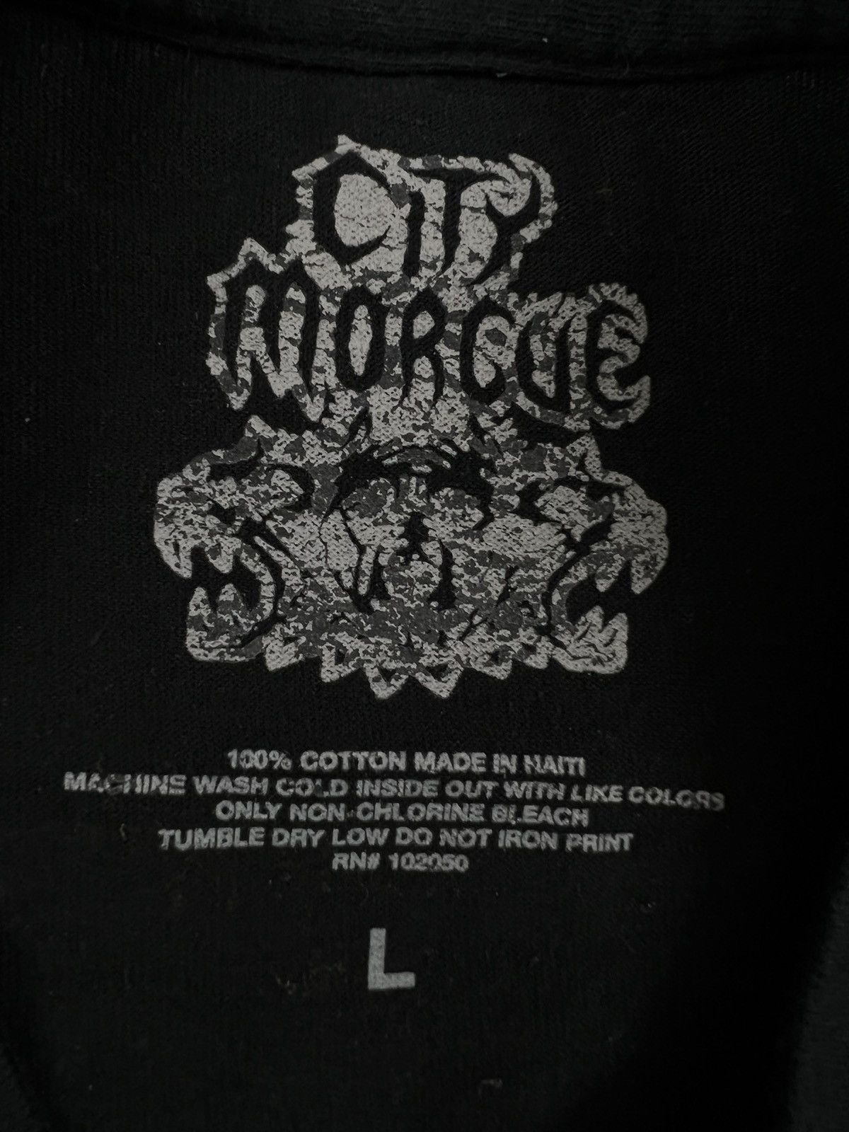 Other City Morgue Lightning Thunder Reaper Tour Tee Black Large ❄️ Size US L / EU 52-54 / 3 - 4 Thumbnail