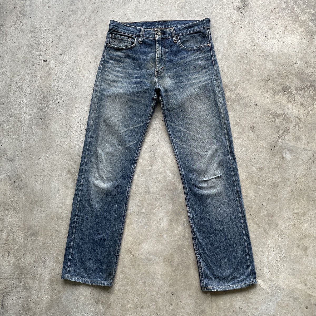 Levi's × Levi's Vintage Clothing × Vintage Vintage Levi’s Jeans Distressed W32x31 Levi’s Denim Pants Size US 32 / EU 48 - 1 Thumbnail