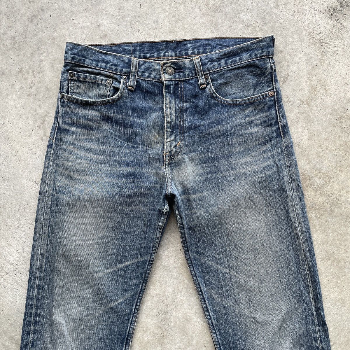 Levi's × Levi's Vintage Clothing × Vintage Vintage Levi’s Jeans Distressed W32x31 Levi’s Denim Pants Size US 32 / EU 48 - 3 Thumbnail