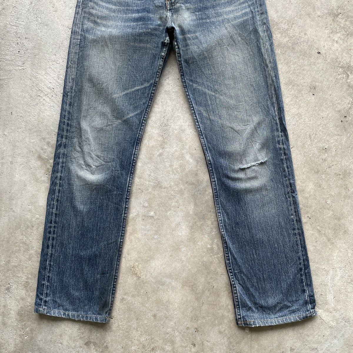Levi's × Levi's Vintage Clothing × Vintage Vintage Levi’s Jeans Distressed W32x31 Levi’s Denim Pants Size US 32 / EU 48 - 4 Thumbnail