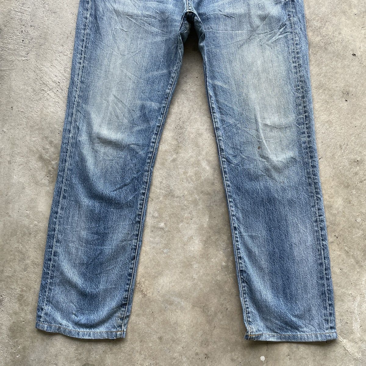 Japanese Brand × Vintage Vintage Japanese Brand Faded Denim Jeans Pants W34x30 Size US 34 / EU 50 - 6 Thumbnail