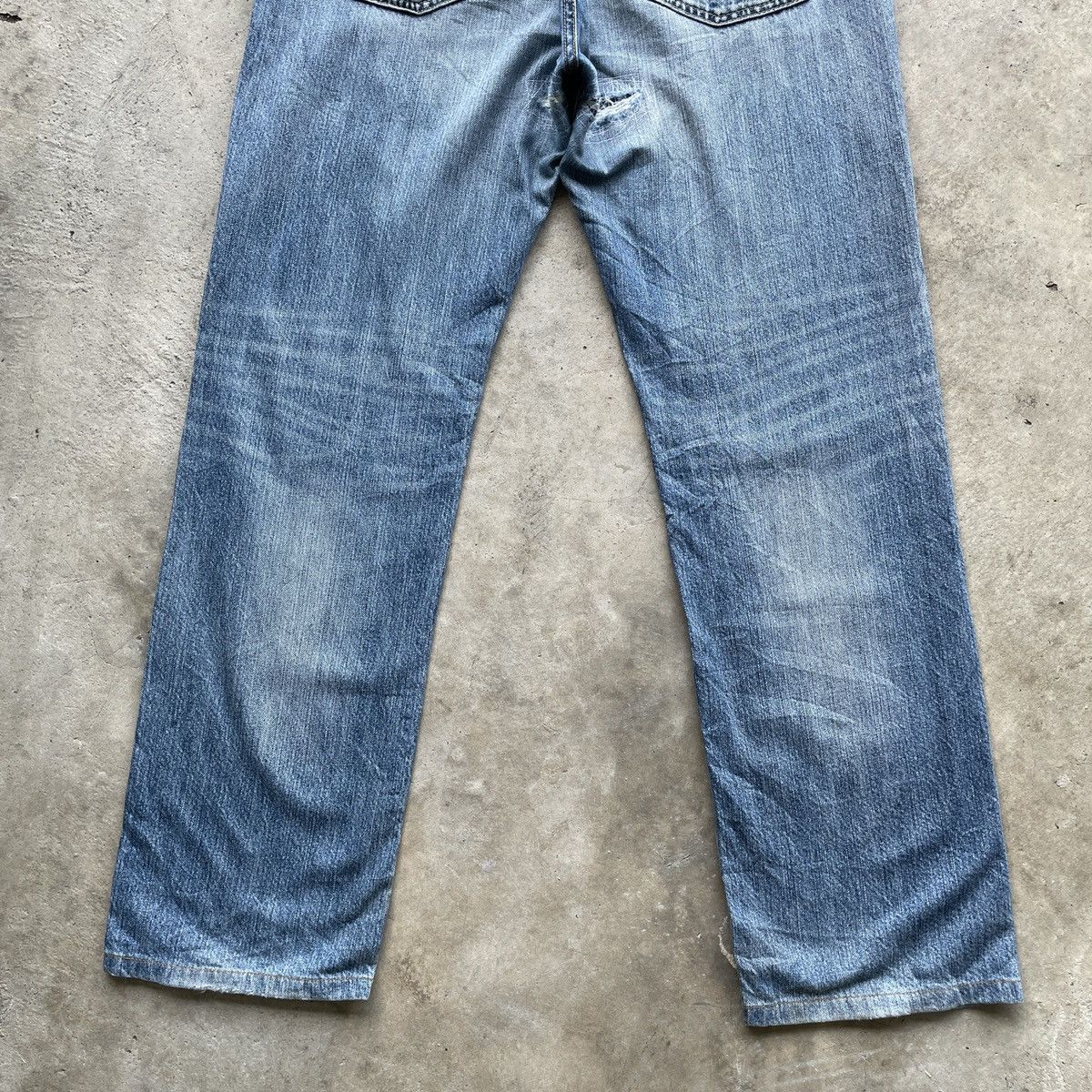 Japanese Brand × Vintage Vintage Japanese Brand Faded Denim Jeans Pants W34x30 Size US 34 / EU 50 - 12 Thumbnail