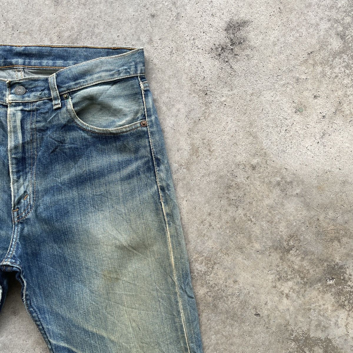 Levi's Vintage Levi’s 505 Distressed Faded Denim Jeans Pants RUSTY Size US 30 / EU 46 - 5 Thumbnail