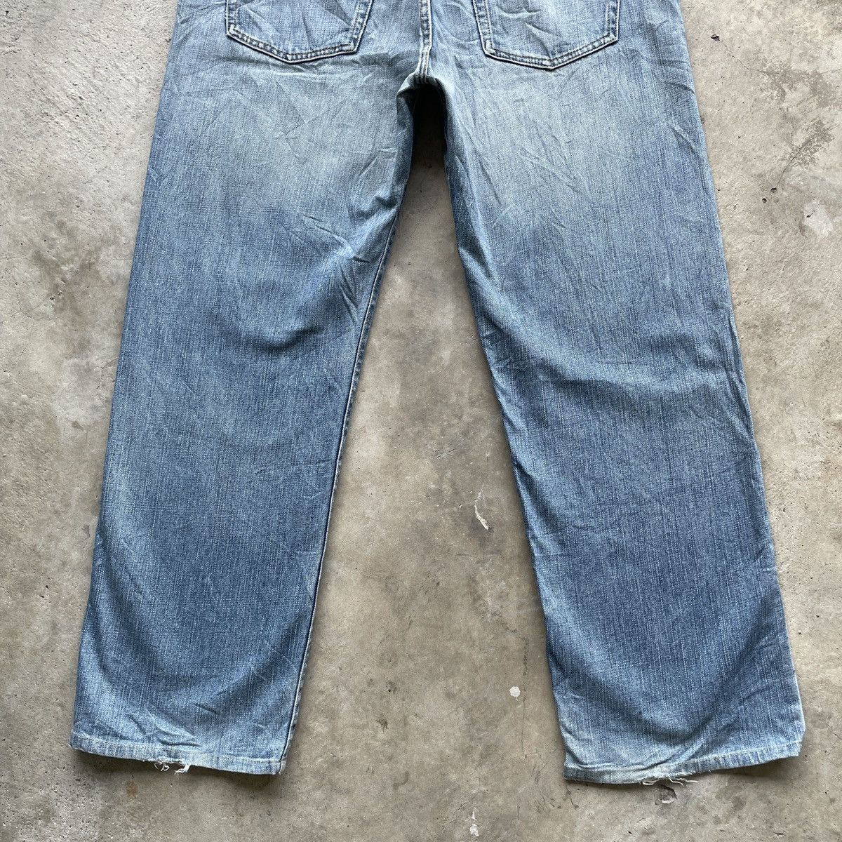 Japanese Brand W35x30💥 Vintage Japanese Brand Faded Denim Jeans Pants Size US 35 - 11 Thumbnail