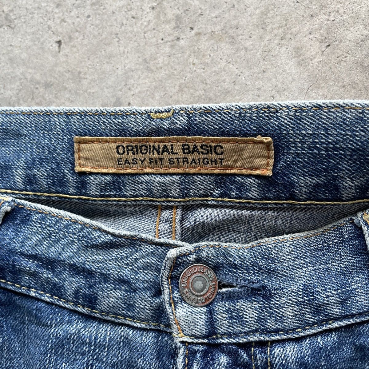 Japanese Brand W35x30💥 Vintage Japanese Brand Faded Denim Jeans Pants Size US 35 - 7 Thumbnail
