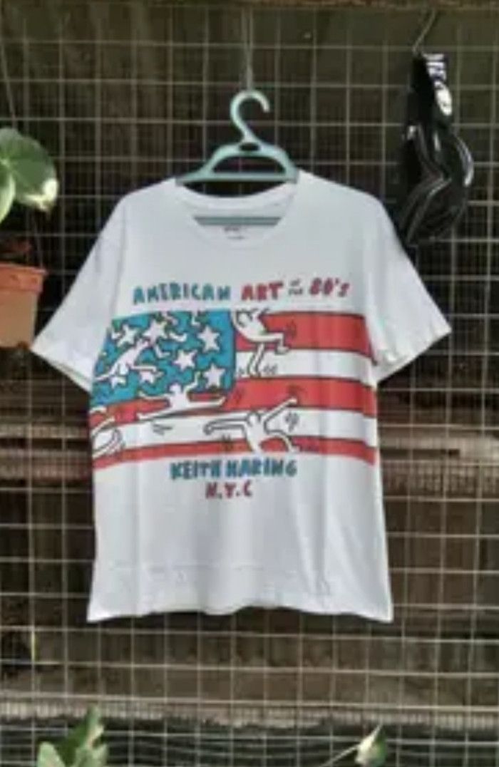 Keith Haring × Uniqlo KEITH HARING AMERICAN ART OF THE 80's Size US M / EU 48-50 / 2 - 1 Thumbnail