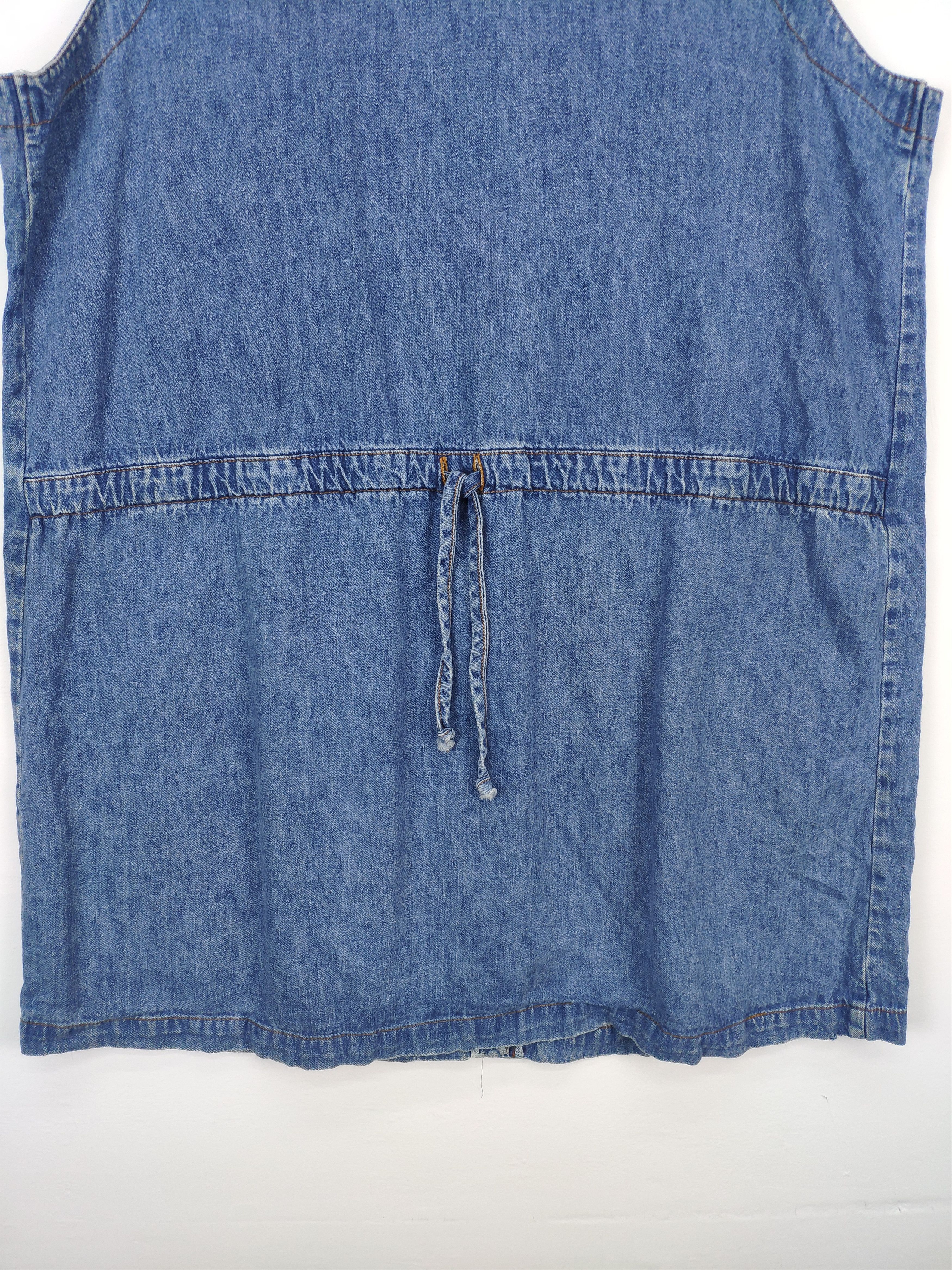 Faded Glory × Japanese Brand Vintage Japanese Brand Faded Glory Denim Vest Size M / US 6-8 / IT 42-44 - 10 Thumbnail
