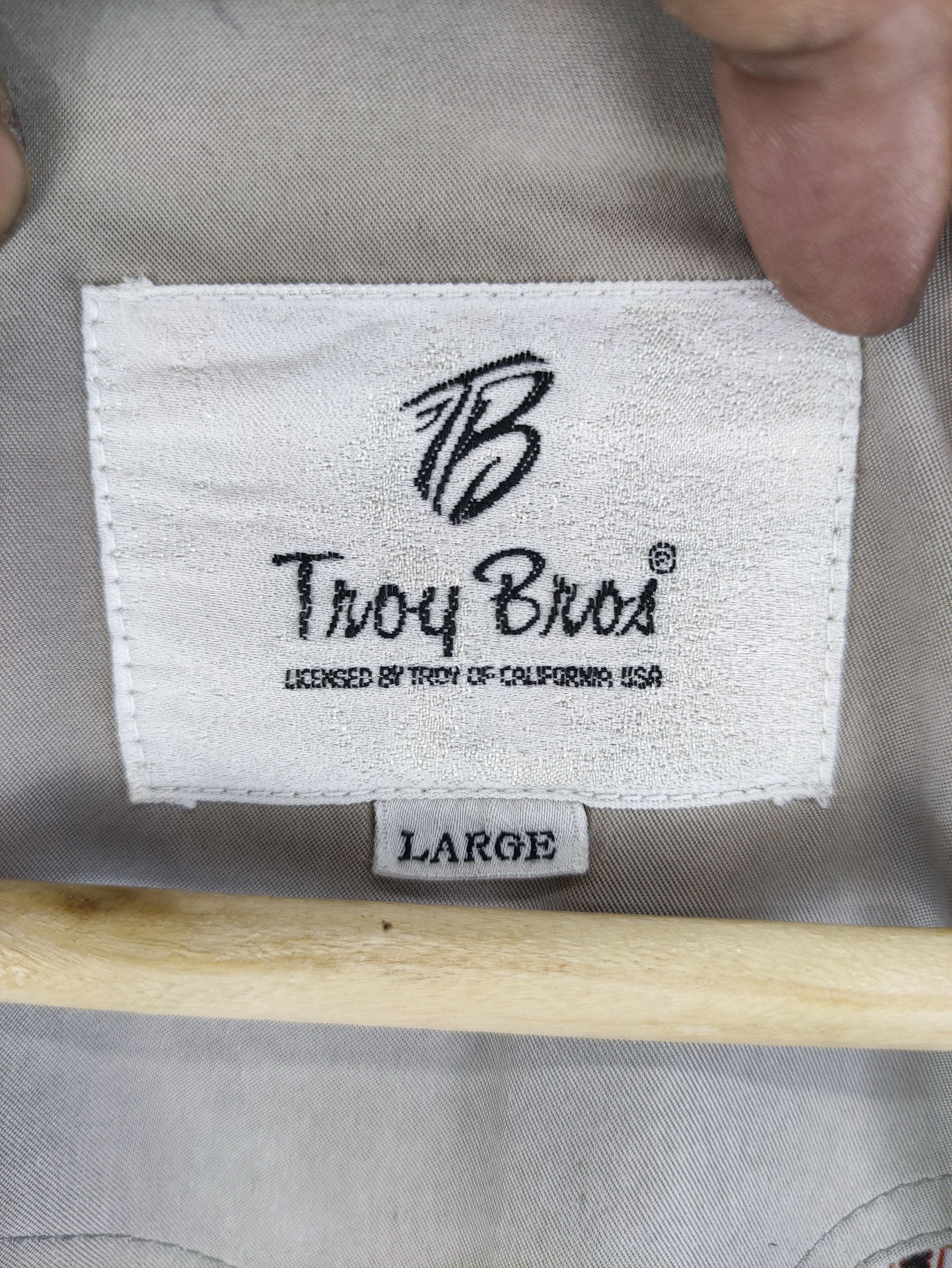 Vintage Vintage Troy Bros Casual Jacket Zipper Size US L / EU 52-54 / 3 - 9 Thumbnail