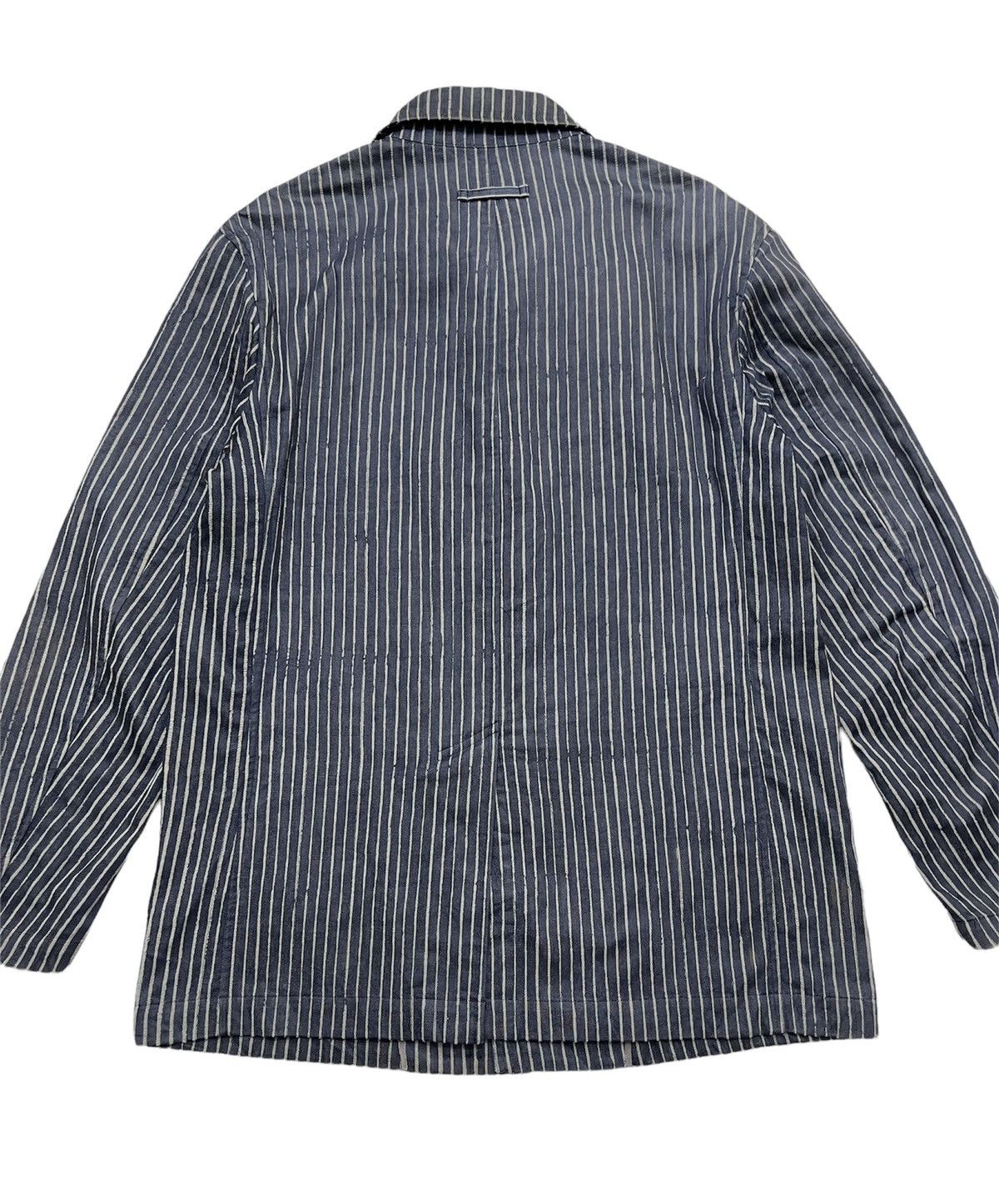 Jean Paul Gaultier JPG homme Hickory Stripe Chore Jacket Size US L / EU 52-54 / 3 - 12 Thumbnail