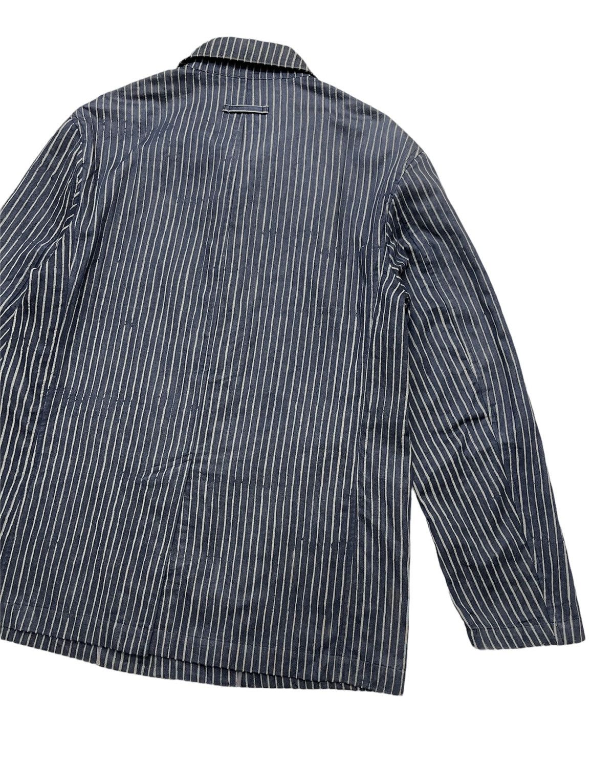 Jean Paul Gaultier JPG homme Hickory Stripe Chore Jacket Size US L / EU 52-54 / 3 - 11 Thumbnail