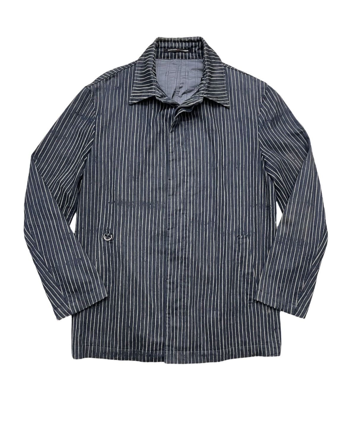 Jean Paul Gaultier JPG homme Hickory Stripe Chore Jacket Size US L / EU 52-54 / 3 - 5 Thumbnail