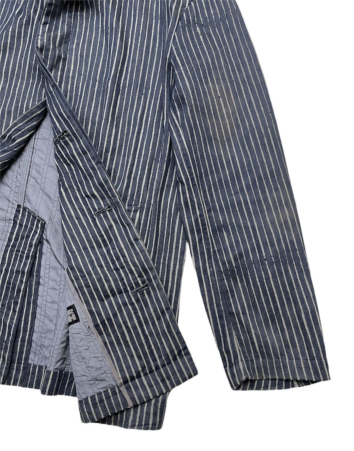 Jean Paul Gaultier JPG homme Hickory Stripe Chore Jacket Size US L / EU 52-54 / 3 - 23 Thumbnail
