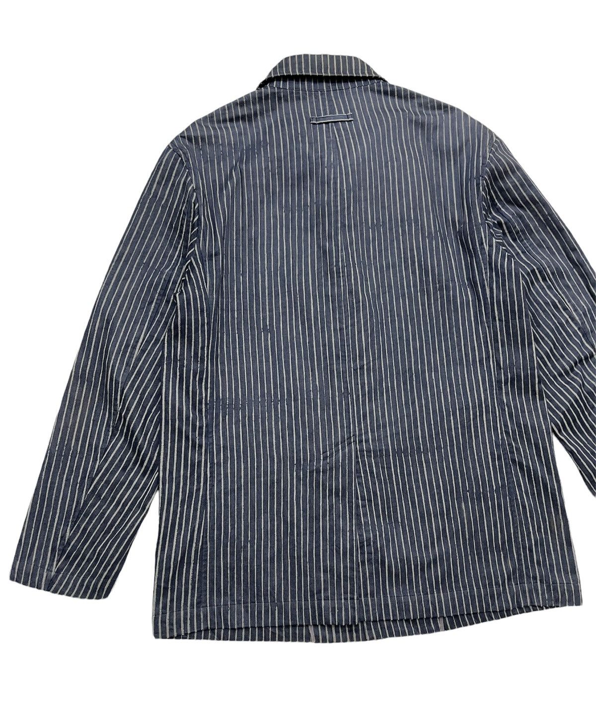 Jean Paul Gaultier JPG homme Hickory Stripe Chore Jacket Size US L / EU 52-54 / 3 - 8 Thumbnail