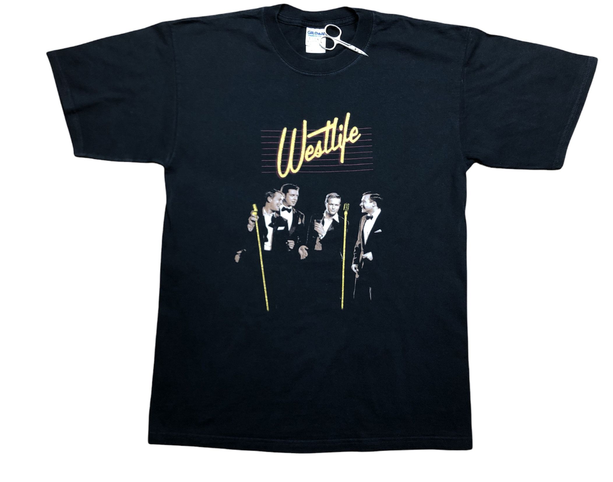 Band Tees × Vintage Westlife Band Music Vintage Shirt Tee Band Rare Y2K Hype Size US L / EU 52-54 / 3 - 1 Thumbnail
