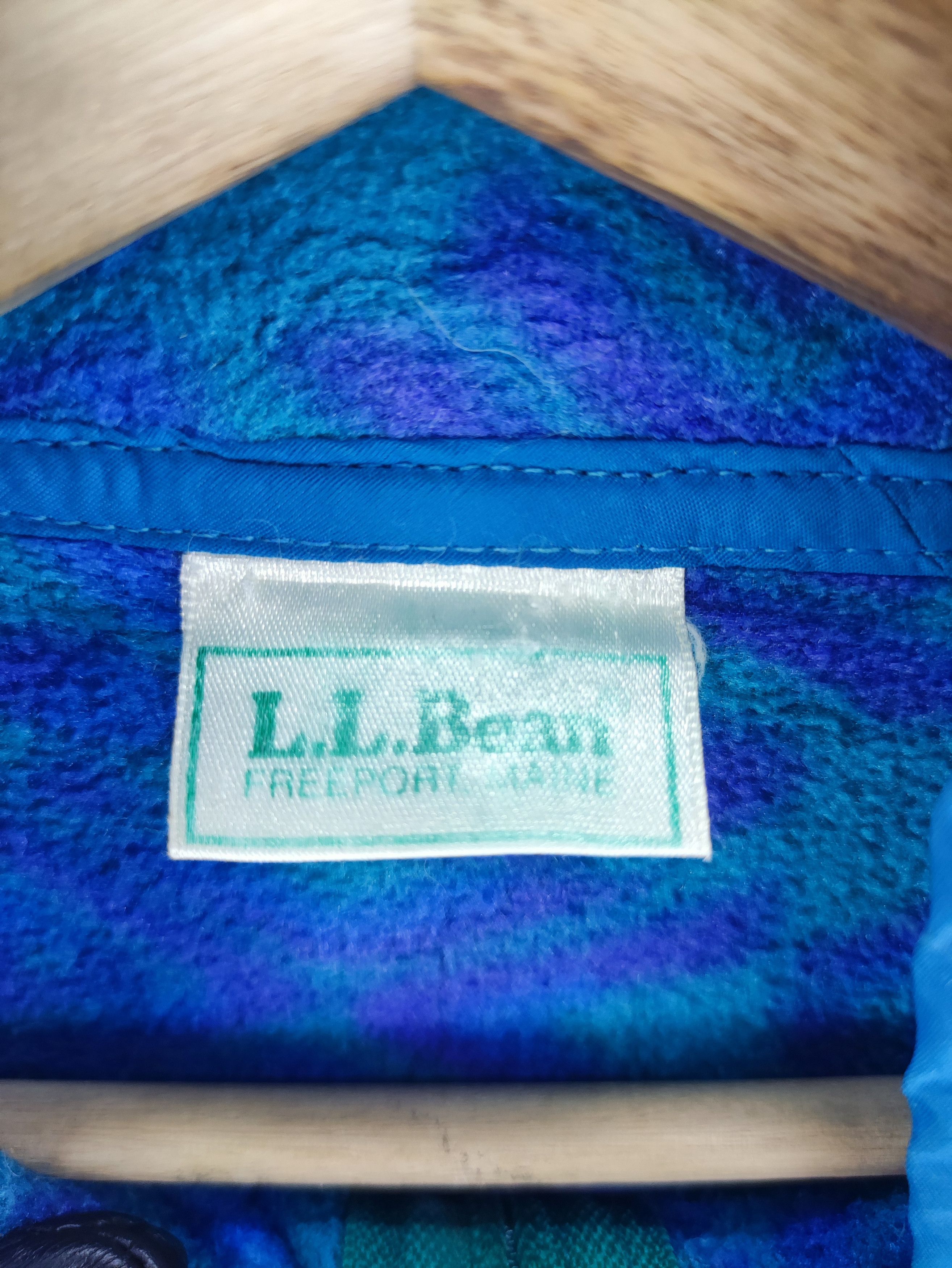 L.L. Bean Vintage L.L. Bean Sweater Jacket Fleece Zipper Size US XL / EU 56 / 4 - 3 Thumbnail