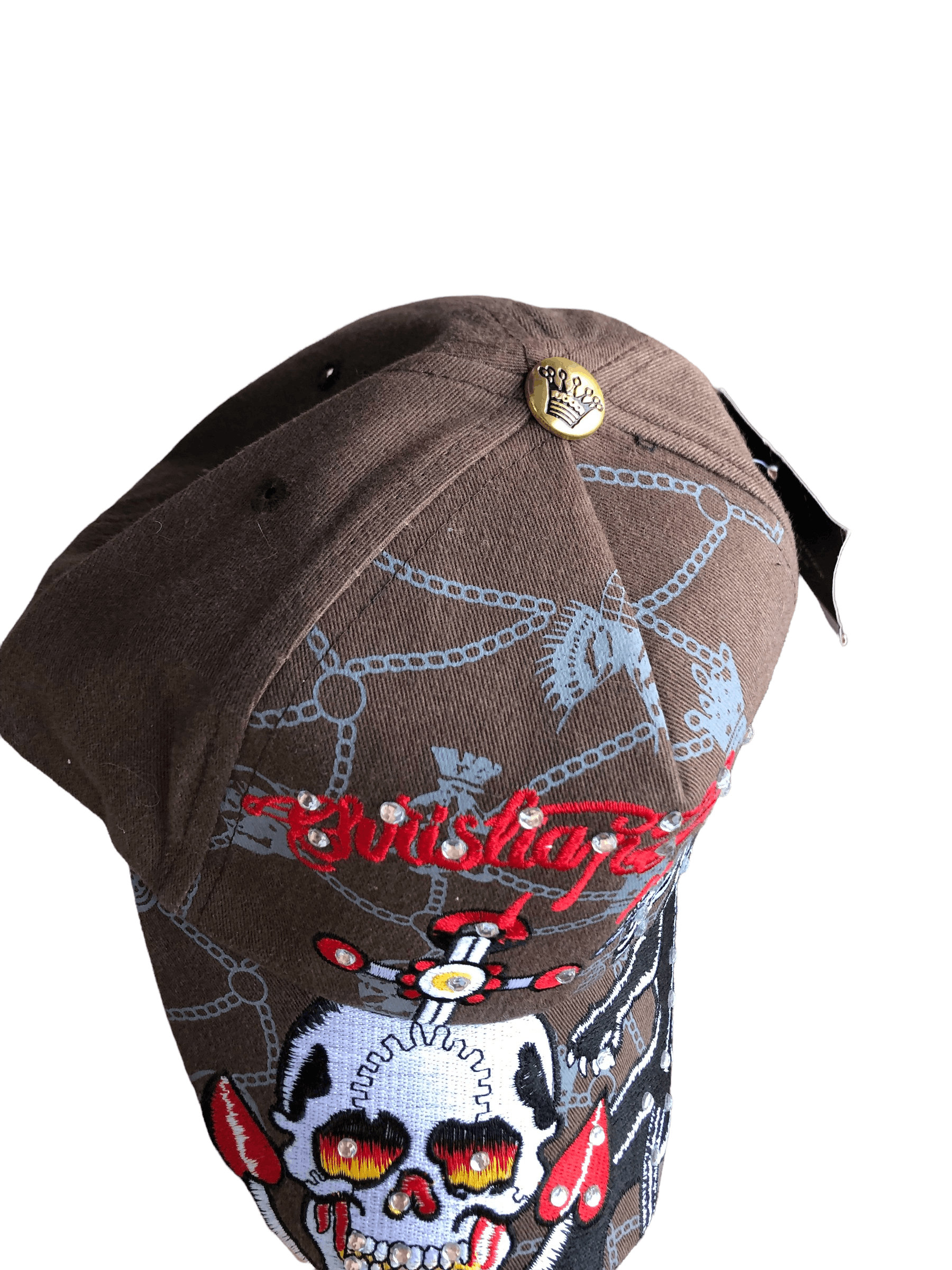 Christian Audigier Ed Hardy Christian Audigier Skull Tiger Cap Excellent New Size ONE SIZE - 5 Thumbnail