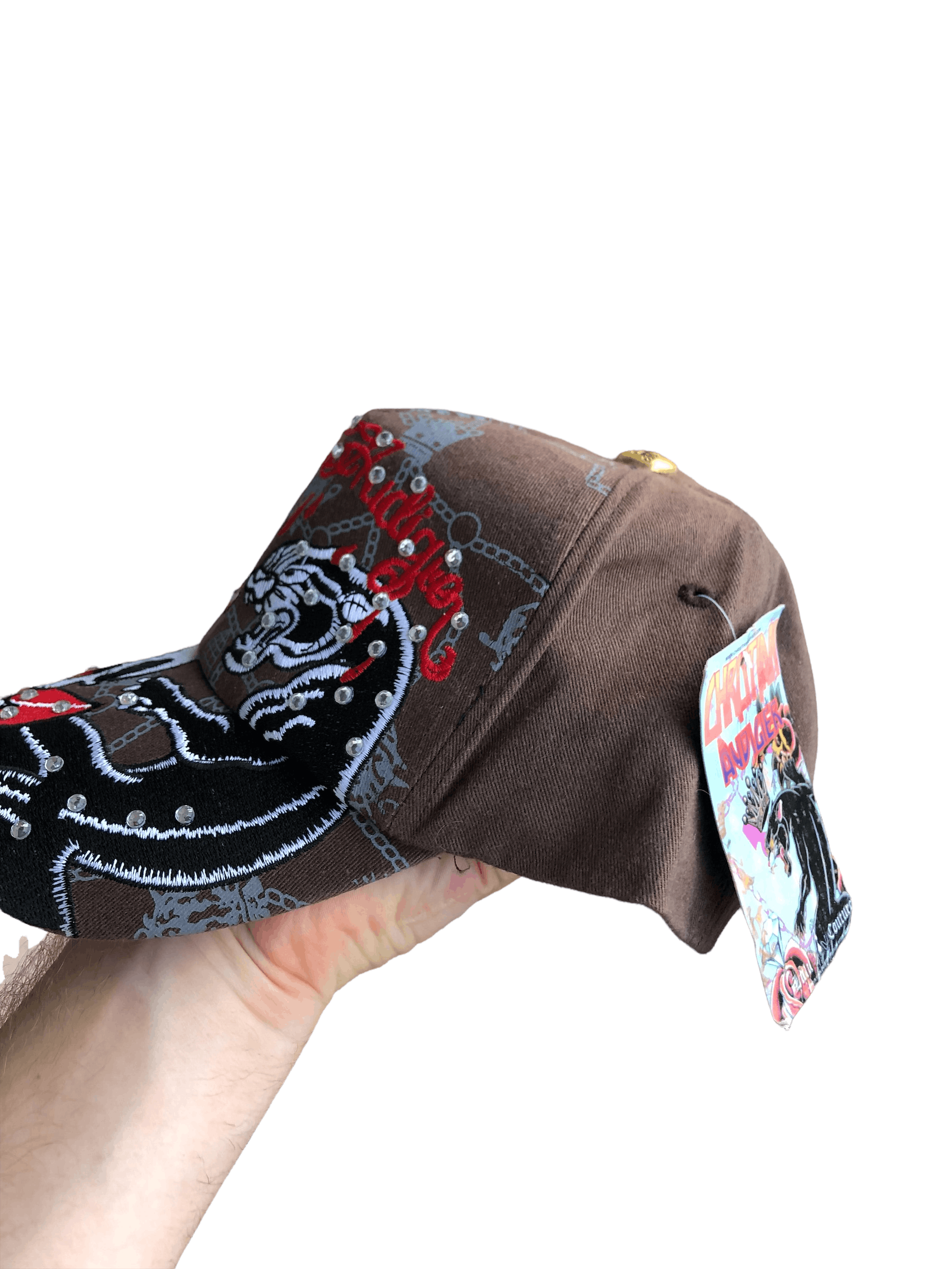 Christian Audigier Ed Hardy Christian Audigier Skull Tiger Cap Excellent New Size ONE SIZE - 4 Thumbnail
