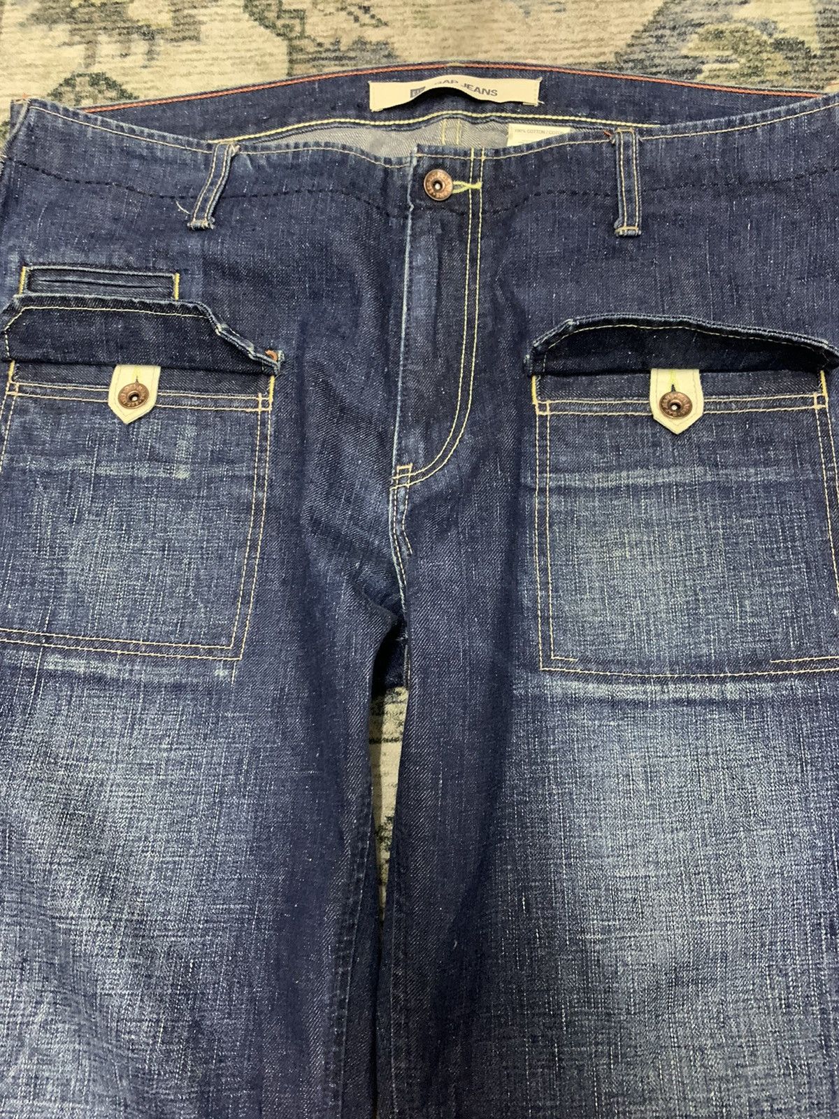 Gap GAP Denim Bush Pants Size US 39 - 4 Thumbnail