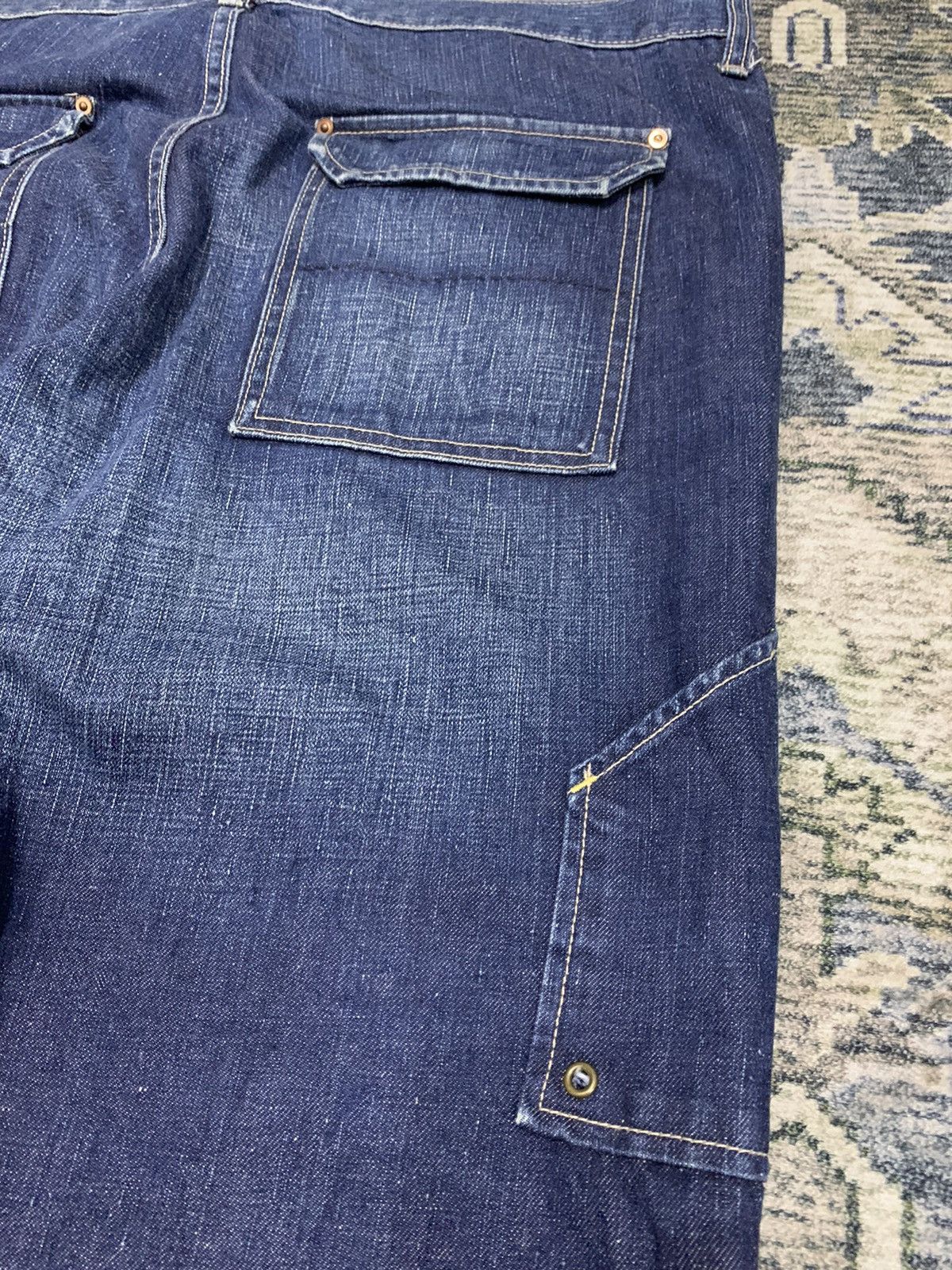 Gap GAP Denim Bush Pants Size US 39 - 9 Thumbnail