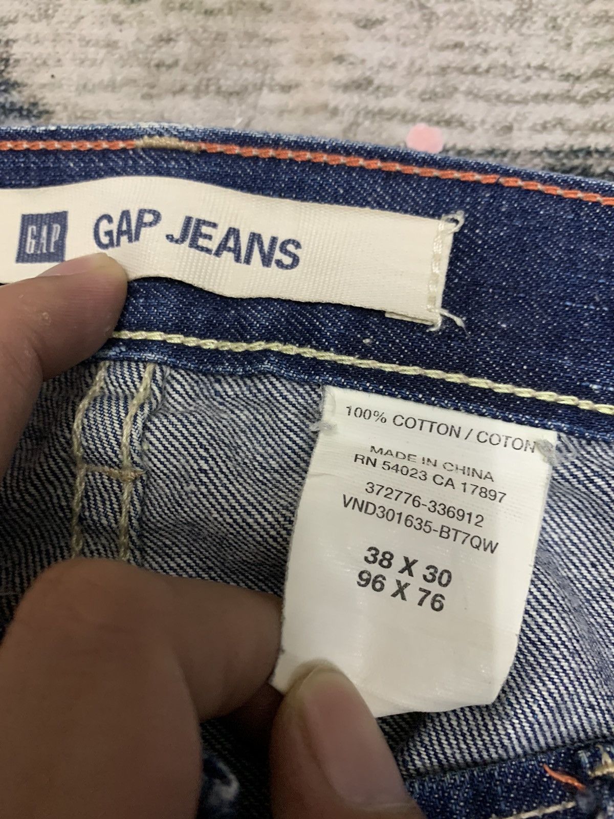 Gap GAP Denim Bush Pants Size US 39 - 8 Thumbnail