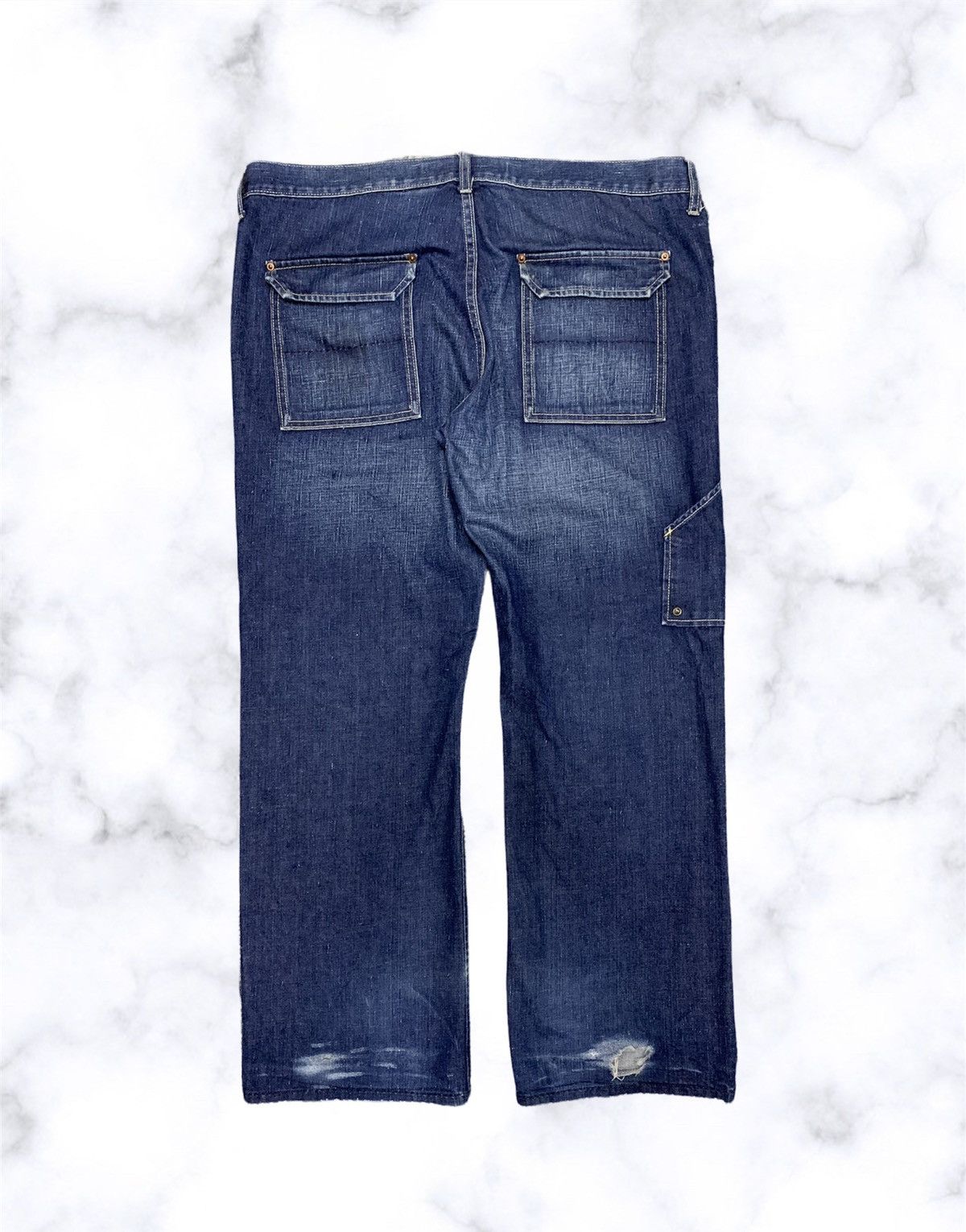 Gap GAP Denim Bush Pants Size US 39 - 2 Thumbnail