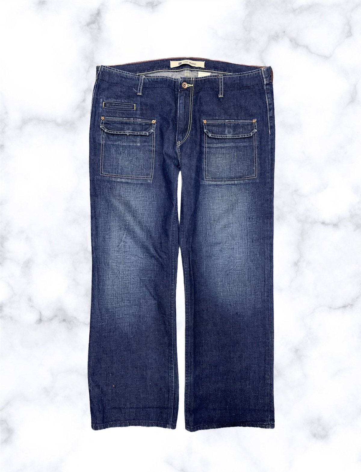 Gap GAP Denim Bush Pants Size US 39 - 1 Thumbnail