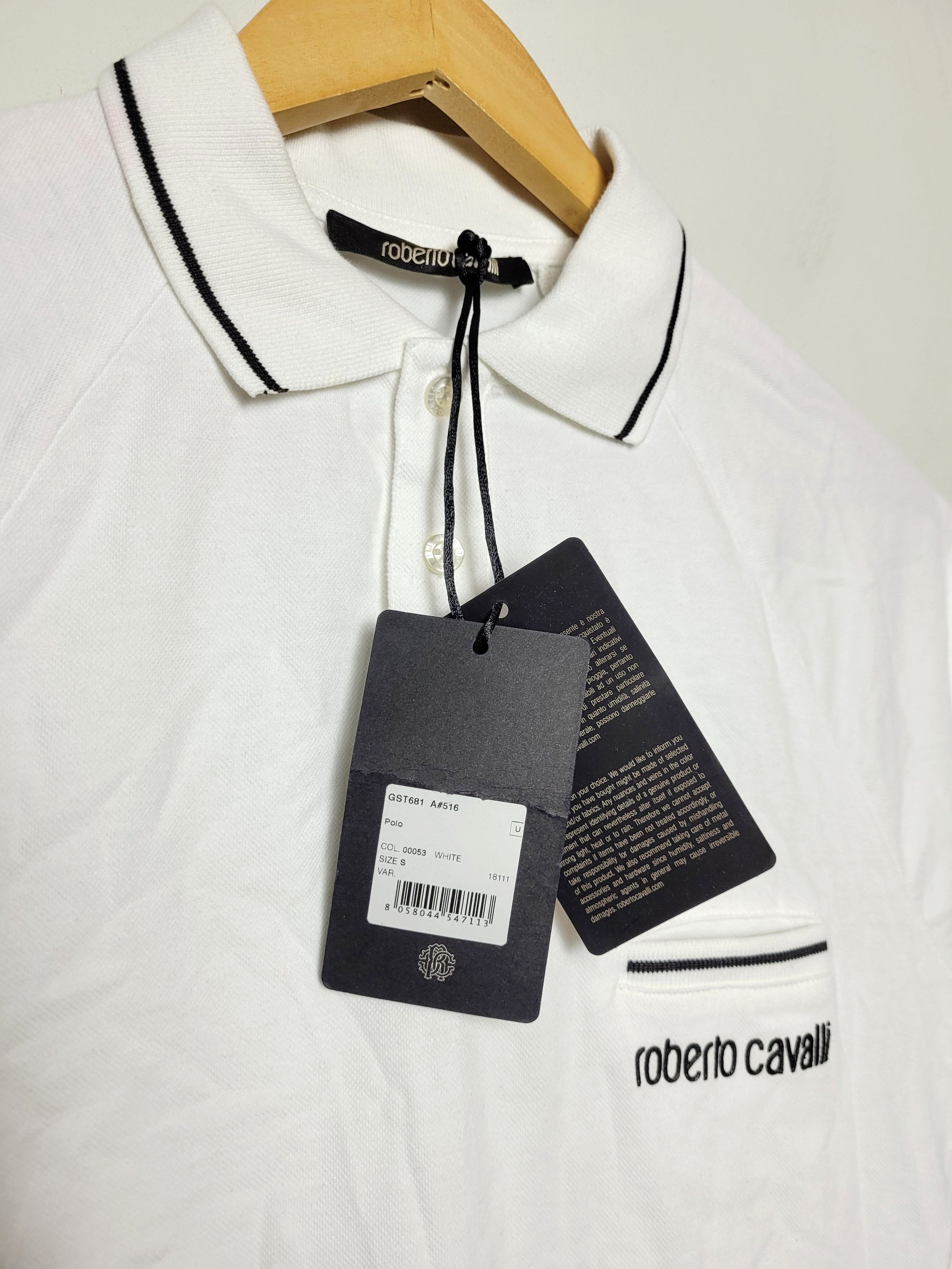 Roberto Cavalli Roberto Cavalli Polo t-shirt Size US S / EU 44-46 / 1 - 6 Thumbnail