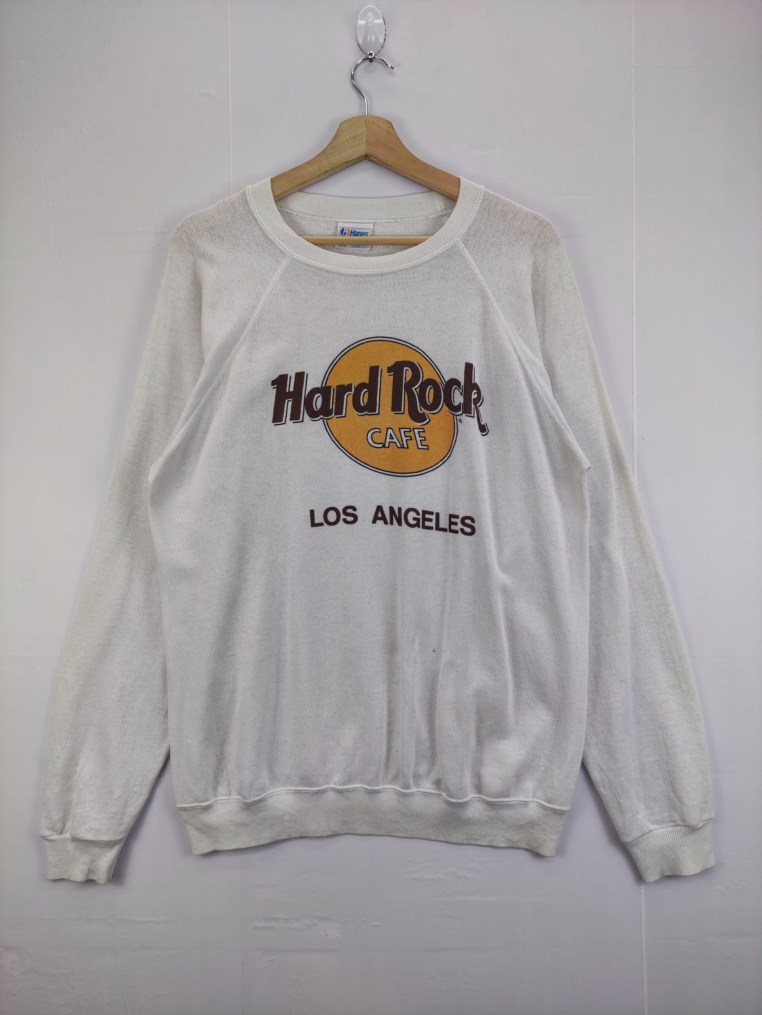 Hard Rock Cafe Vintage Hard Rock Cafe Los Angeles Sweatshirt Jumper Size US L / EU 52-54 / 3 - 1 Thumbnail